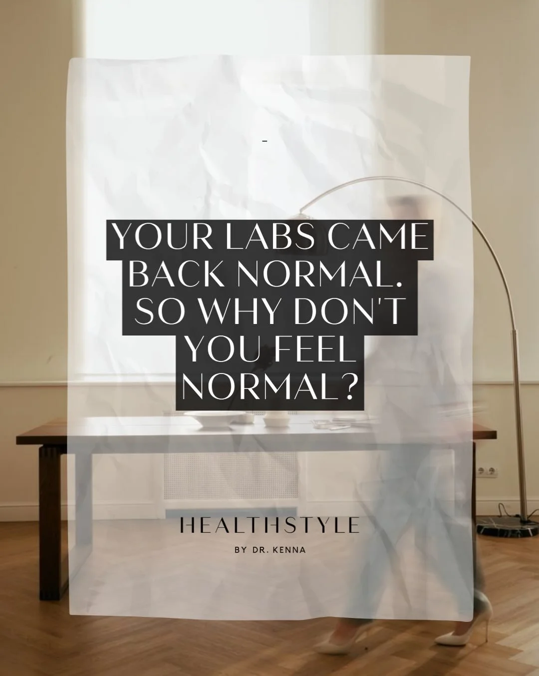 You have sat in a clinic appointment holding a lab report that says everything looks fine, while every part of you knows something is off.

Here is what most women were never told. The population averages your labs are measured against were shaped, f