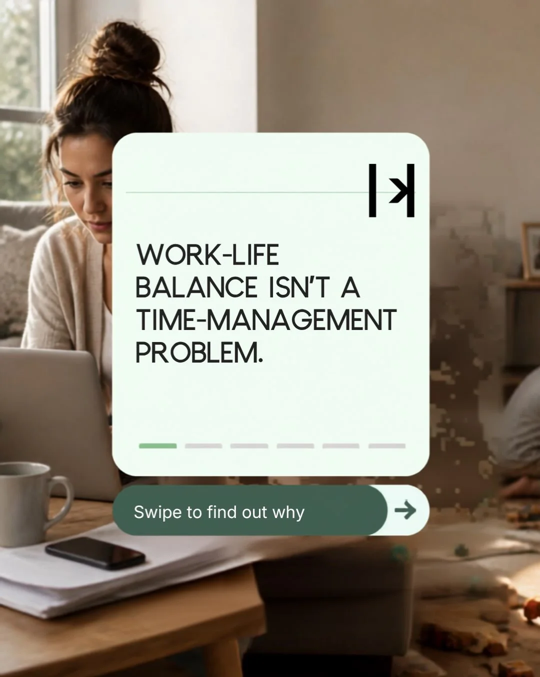 If balance were a time management problem, most of the women I work with would have solved it years ago.

These women are dynamos. They run companies, households, and calendars with precision, so the missing piece is rarely organization. The problem 