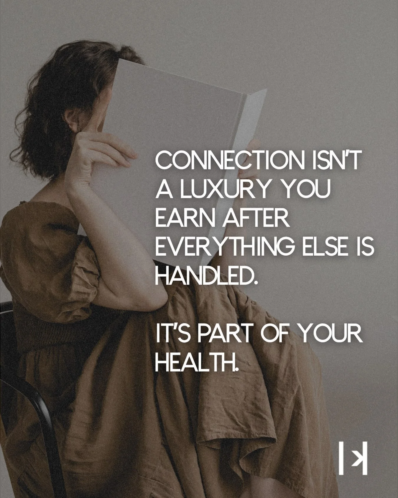 You&rsquo;ve optimized your sleep, your training, your nutrition, and your labs. Meanwhile, the group chat has been unread for three weeks.

Here&rsquo;s what high performers often get wrong about connection: we file it under leisure, which means it 