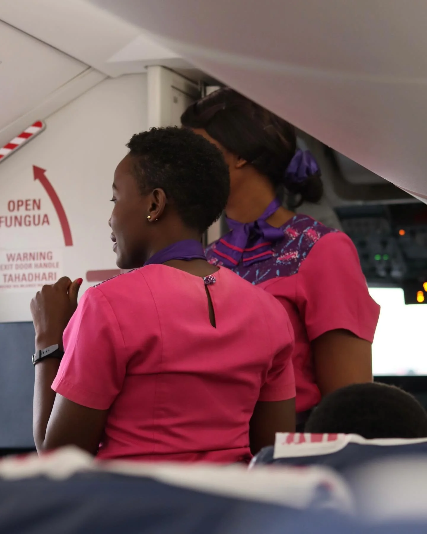 ☁️ On board the flight to Malindi Airport, with @flyjambojet