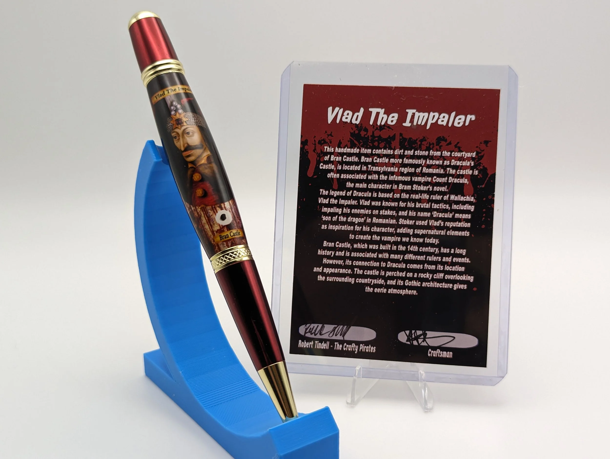 Vlad the Impaler - Authentic Castle Rubble!