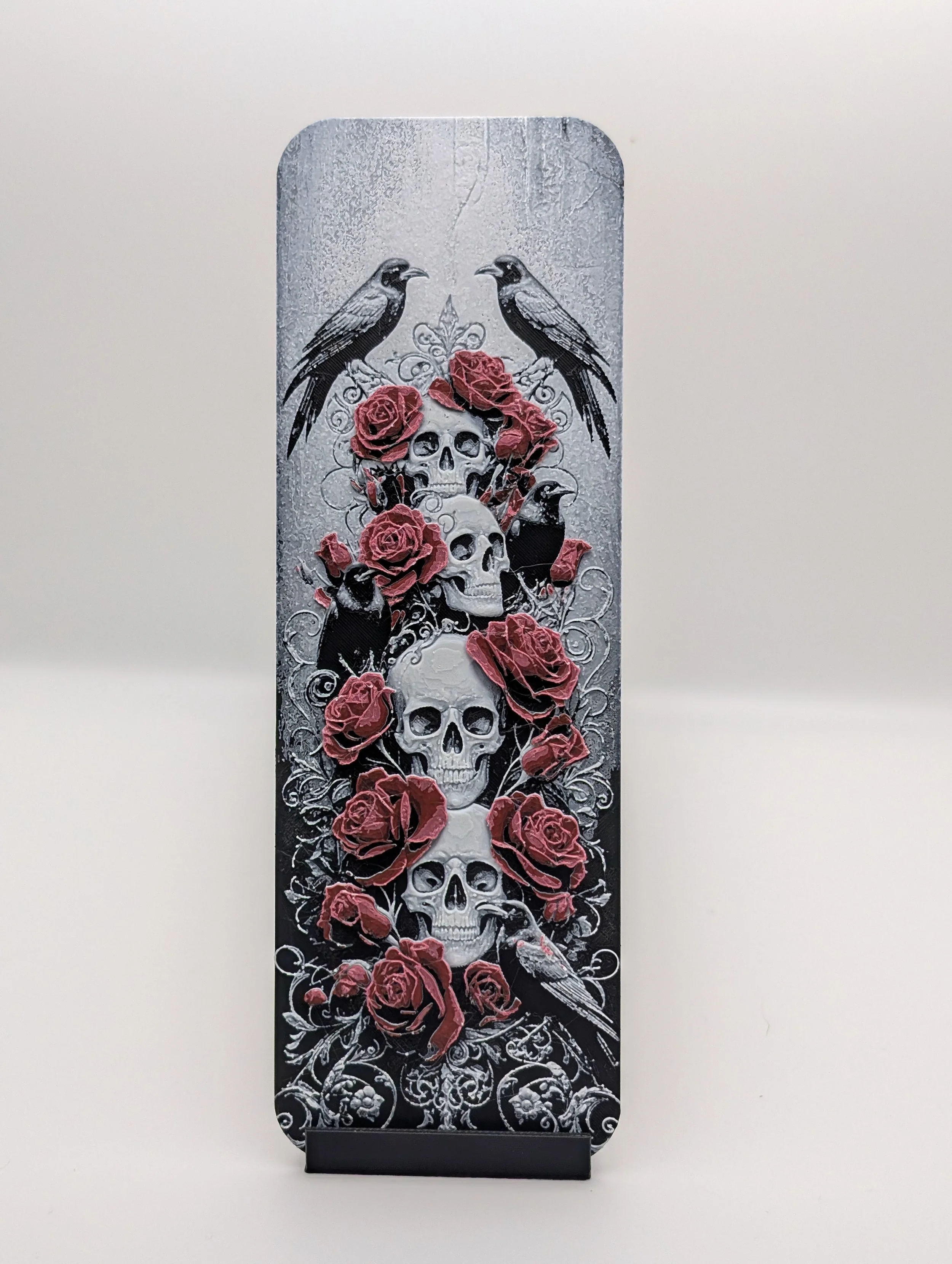 Skulls and Ravens Bookmark