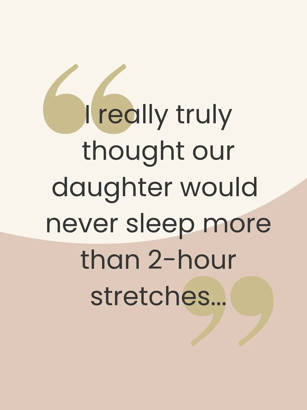 This was Stefanie&rsquo;s reality just 2 weeks before working with me:&nbsp;
❌ 4-5 night wakings every night&nbsp;
❌ Baby fighting sleep&nbsp;
❌ Lack of routine throughout the day&nbsp;
❌ Nursing throughout the night to get her baby back to sleep&nbs