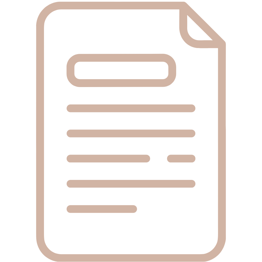 Icon representing a custom written toddler sleep prep plan