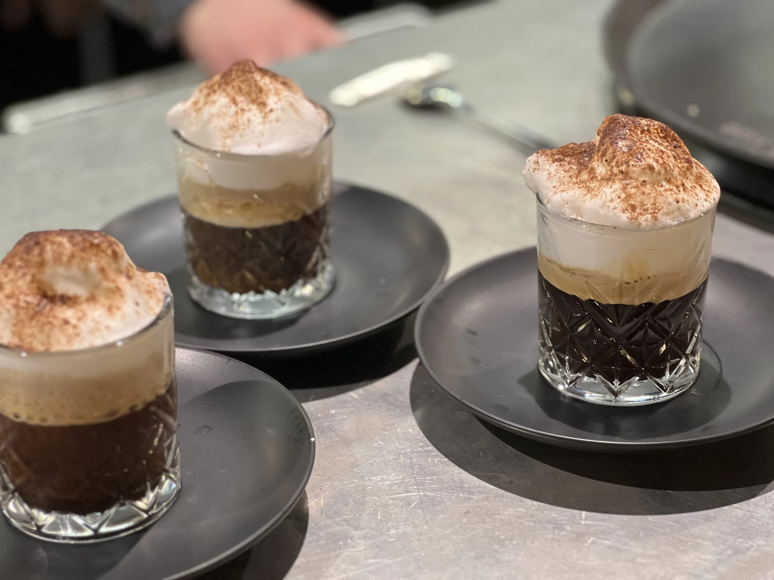 La terrasse du Grand Café de Granville -  Capuccino