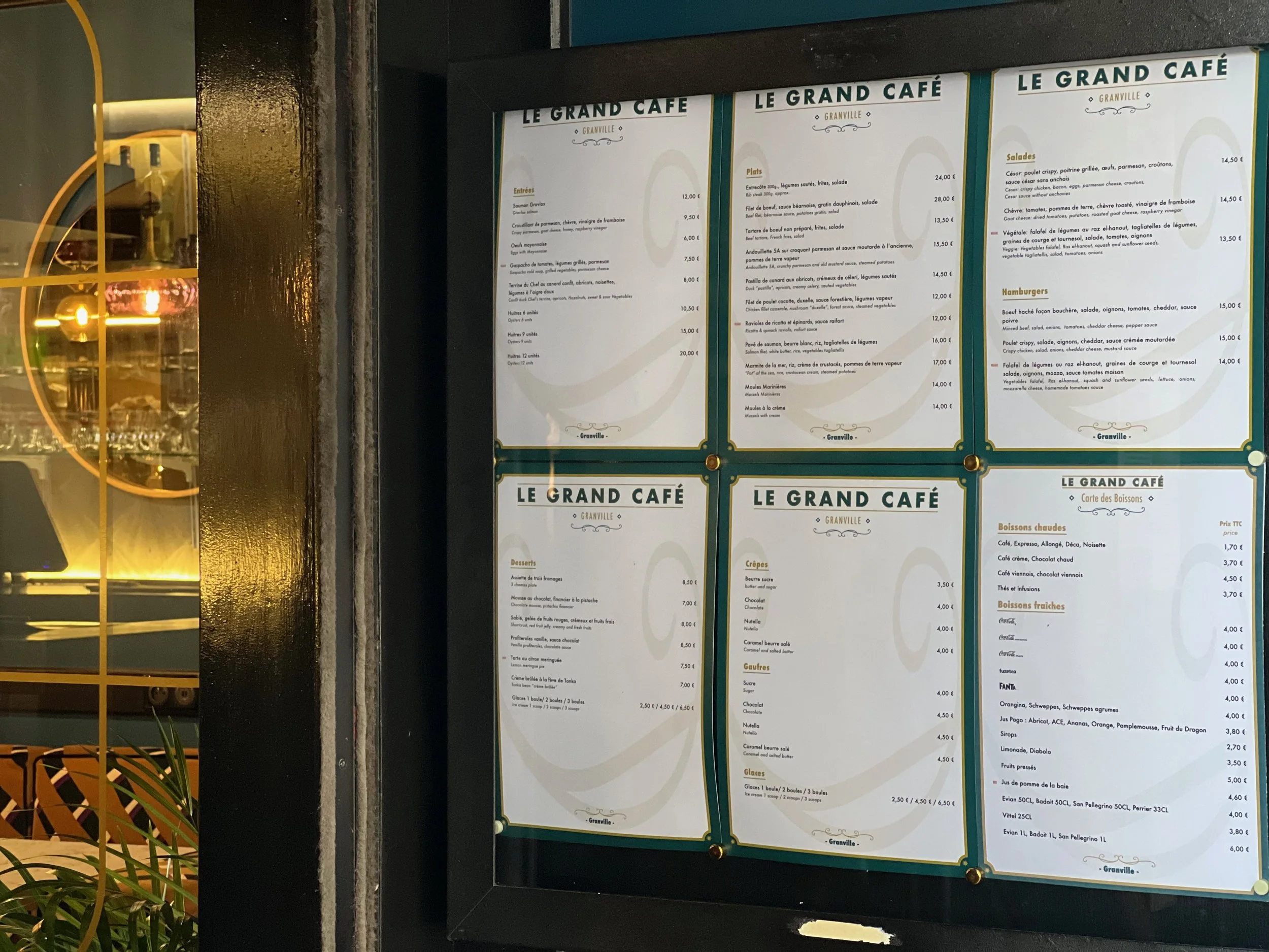 Le Grand Café Granville