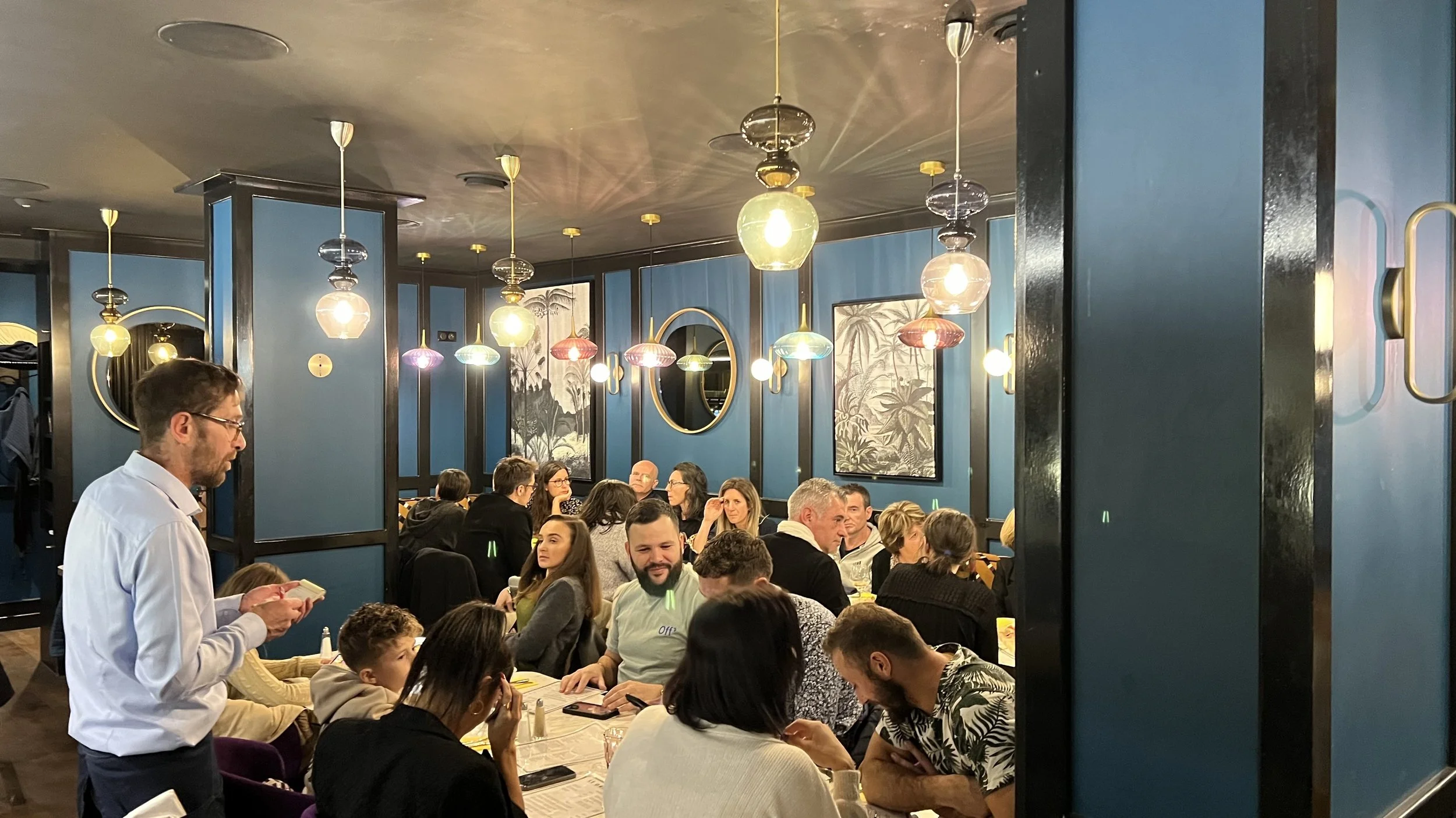 La terrasse du Grand Café de Granville