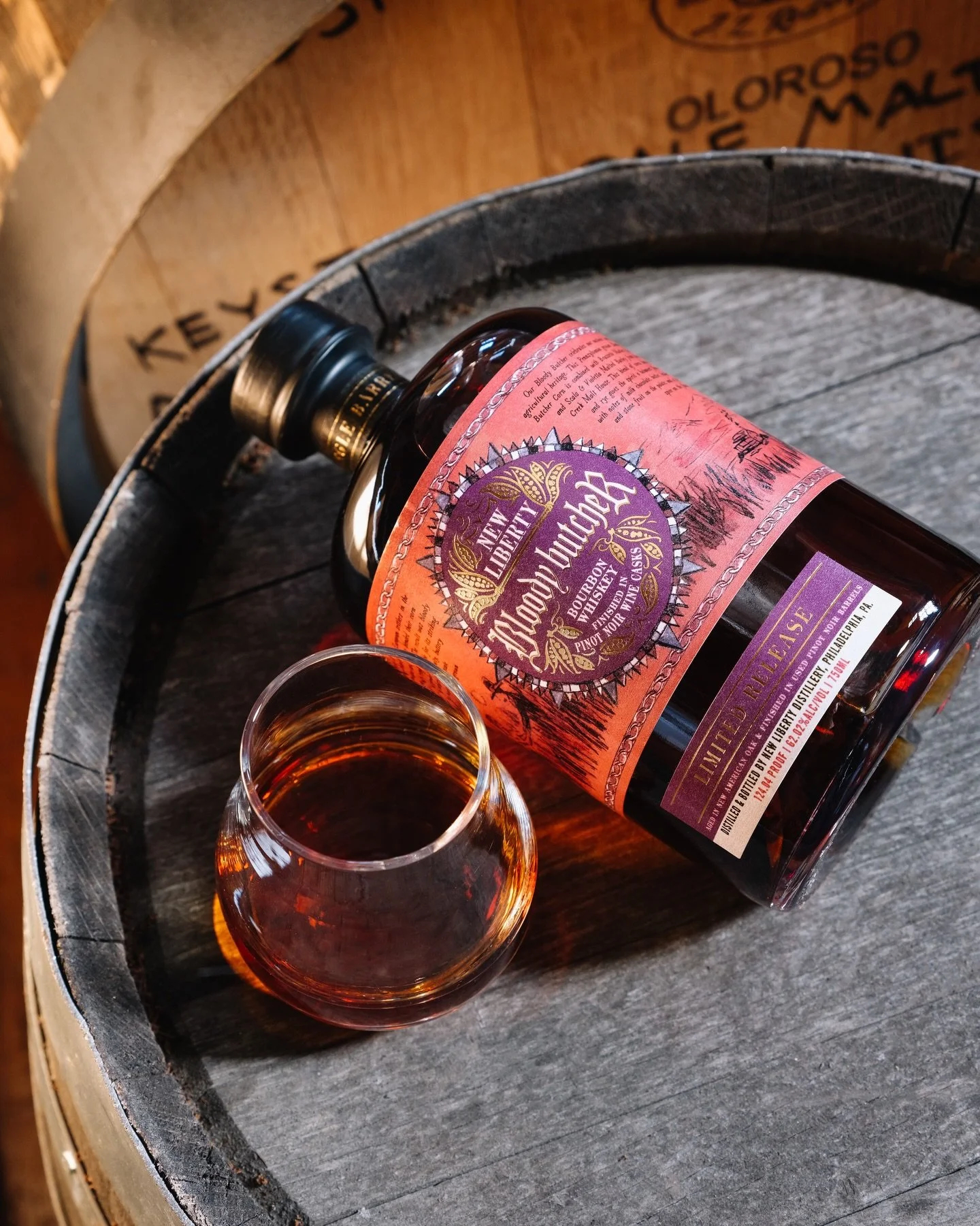 Still thinking about our wine-finished Bloody Butcher releases? Now&rsquo;s the time. We have limited bottles of both our Bloody Butcher Pinot Noir Cask Finished Bourbon and Bloody Butcher Amarone Cask Finished Bourbon available&hellip;and they&rsquo