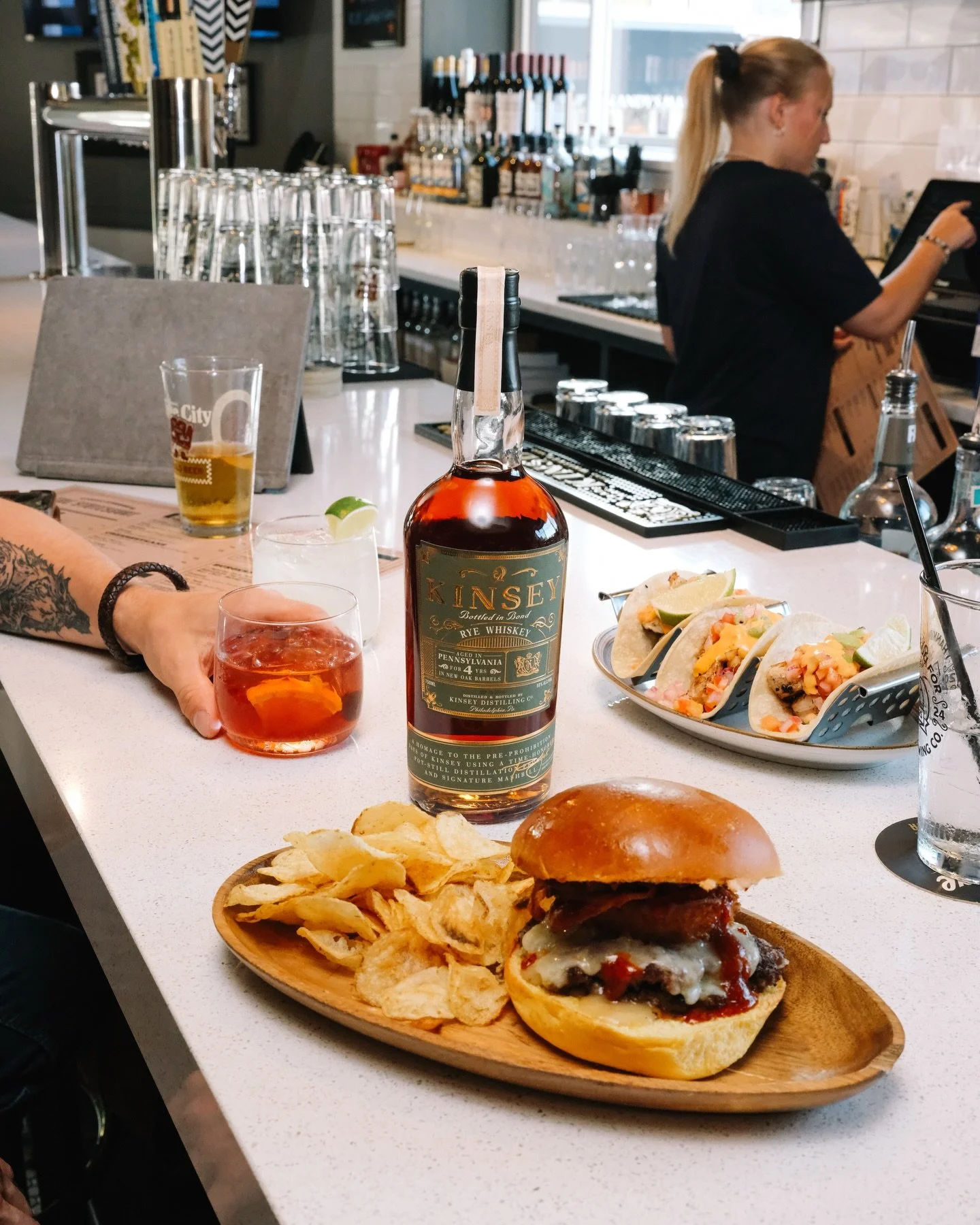 Have you visited @the_stotesbury_wyndmoor yet? Our Wyndmoor outpost is pouring New Liberty spirits behind the bar and across the cocktail list. Settle in, order something from the kitchen, and take it all in. And if something catches your eye, you ca