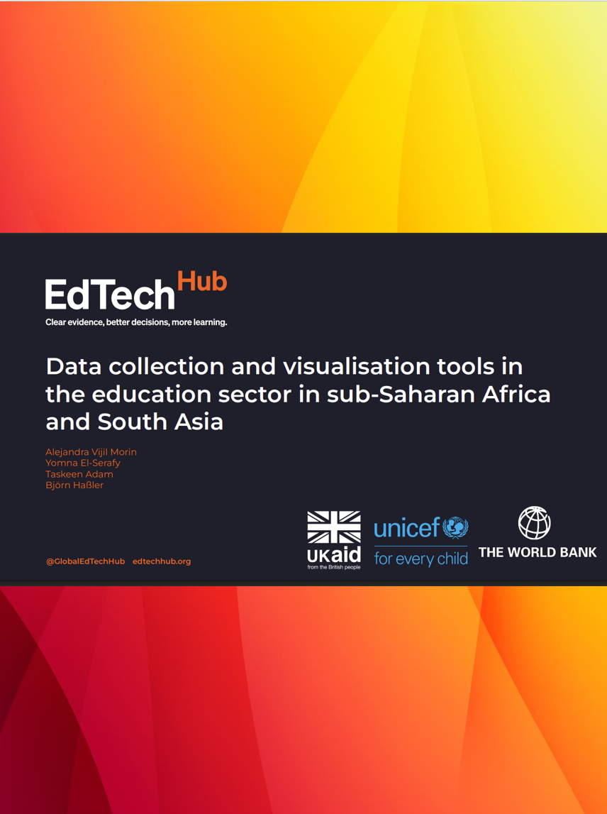 Report: Data collection and visualization tools in the education sector