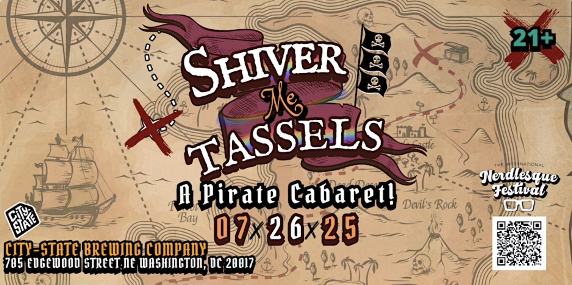 Shiver Me Tassels: An Interactive Pirate Cabaret!