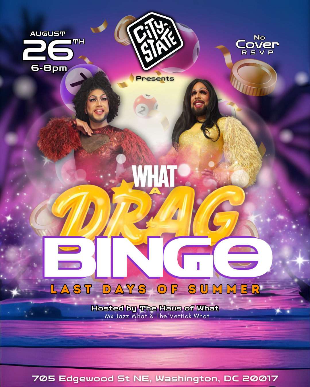 Free: City State presents *What a Drag Bingo!*