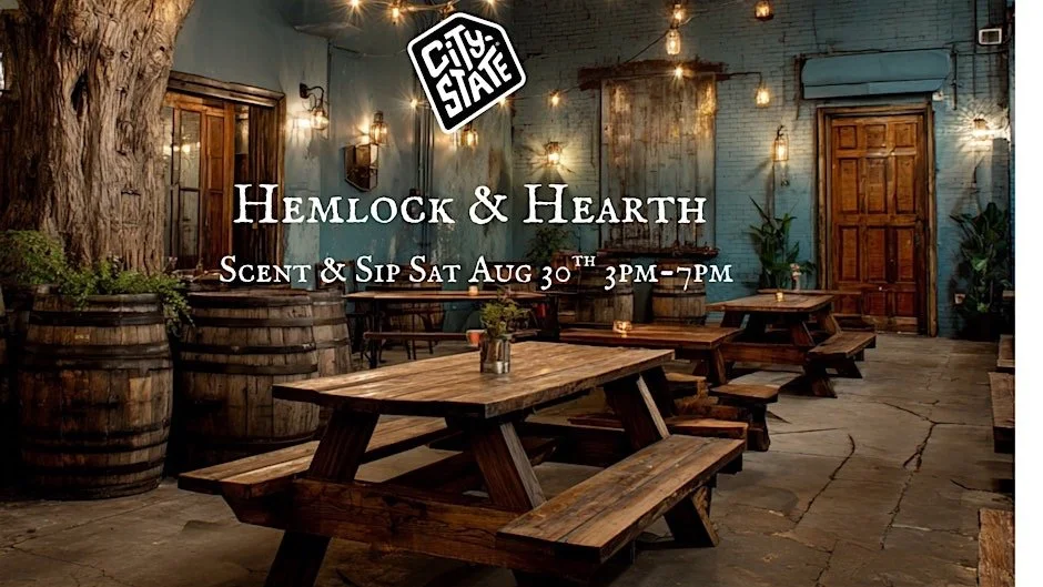 FREE: Scent & Sip: An Evening of Fragrance, Flame & Folklore with Hemlock & Heart