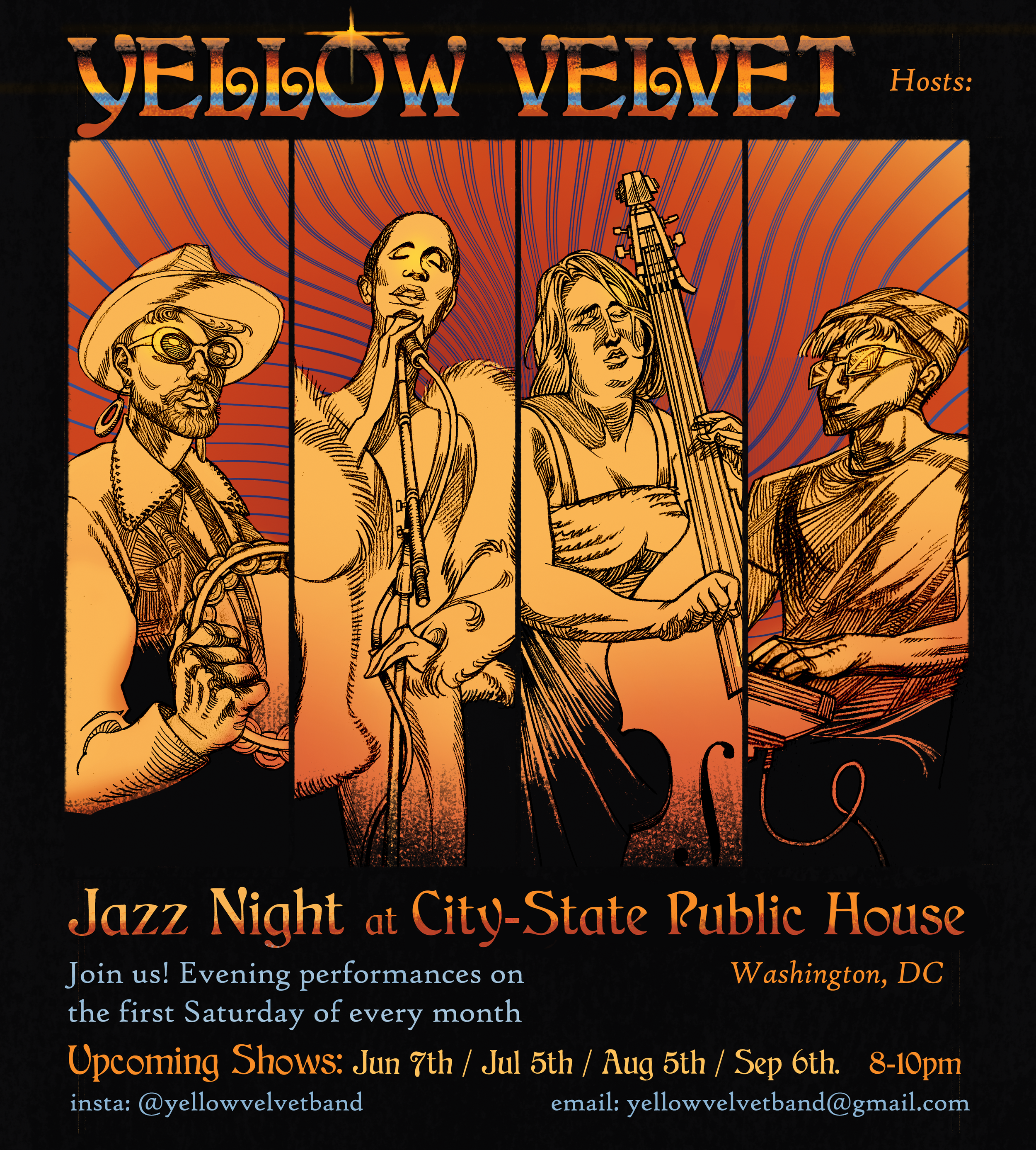 Free: City-State Presents Yellow Velvet Jazz Night