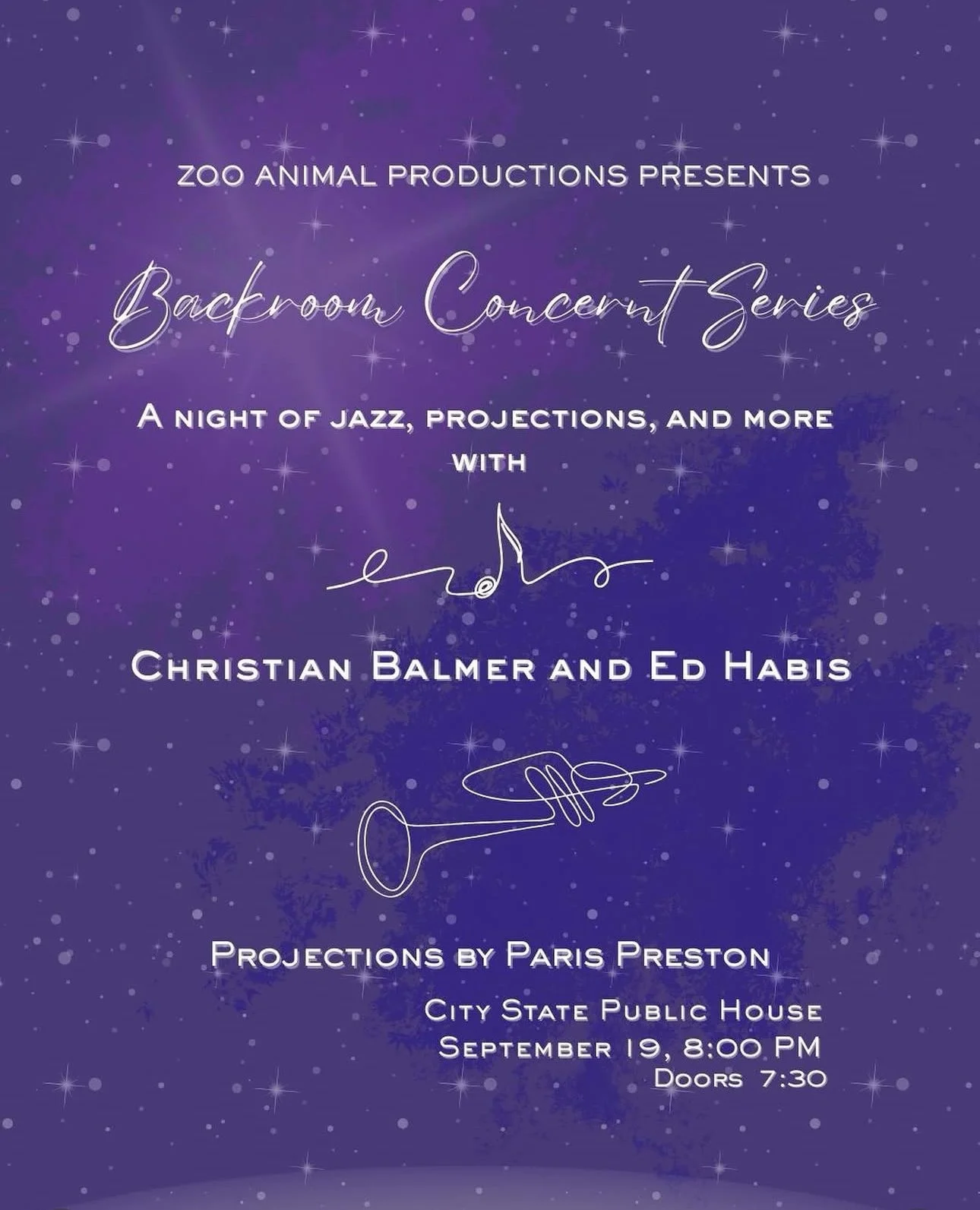 The Backroom Concert Series, presented by ZAP
