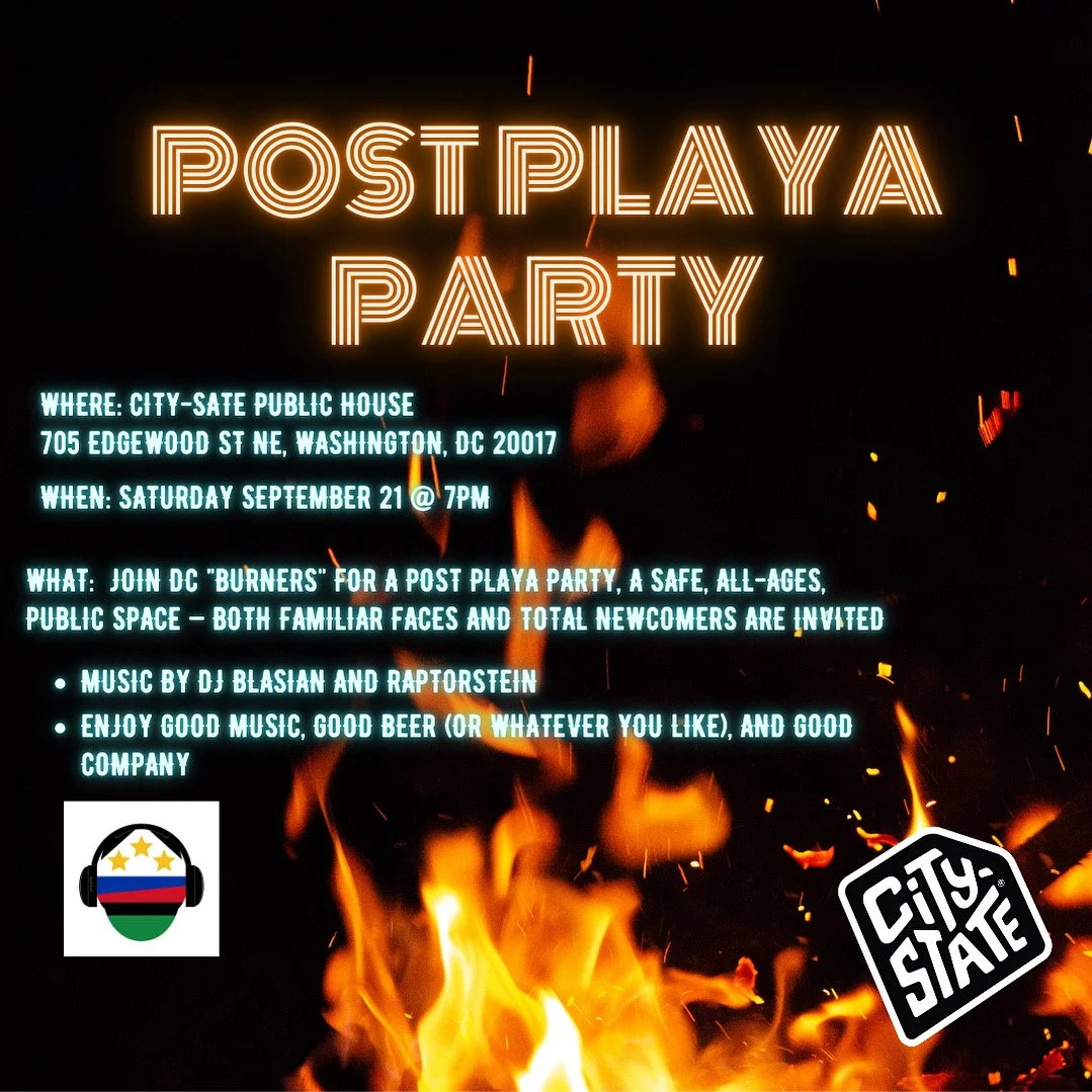 FREE: Post Playa Party w/ DJ Blasian and Raptorstein
