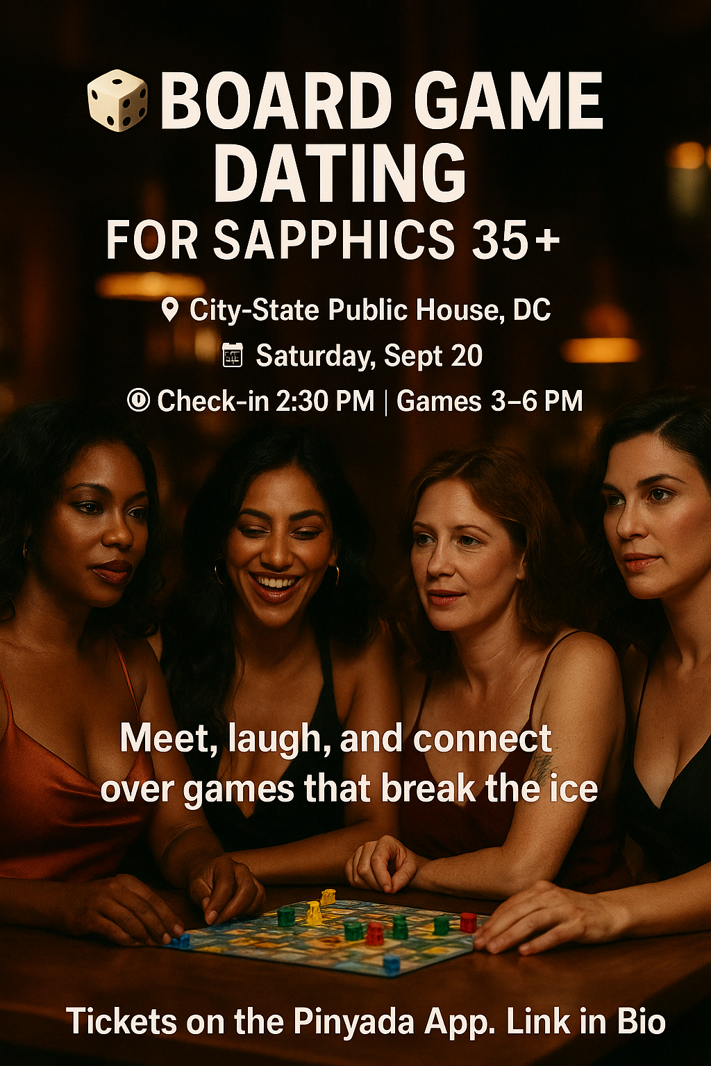 City-State and Sapphic Mixtapes presents Board Game Speed Dating!