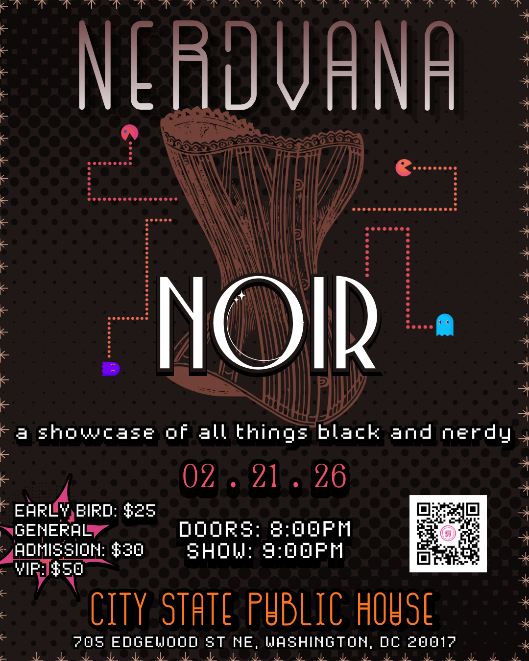  DC Braulesque and The Nerdy Nightcap, The International Nerdlesque Festival presents✨ NERDVANA ✨