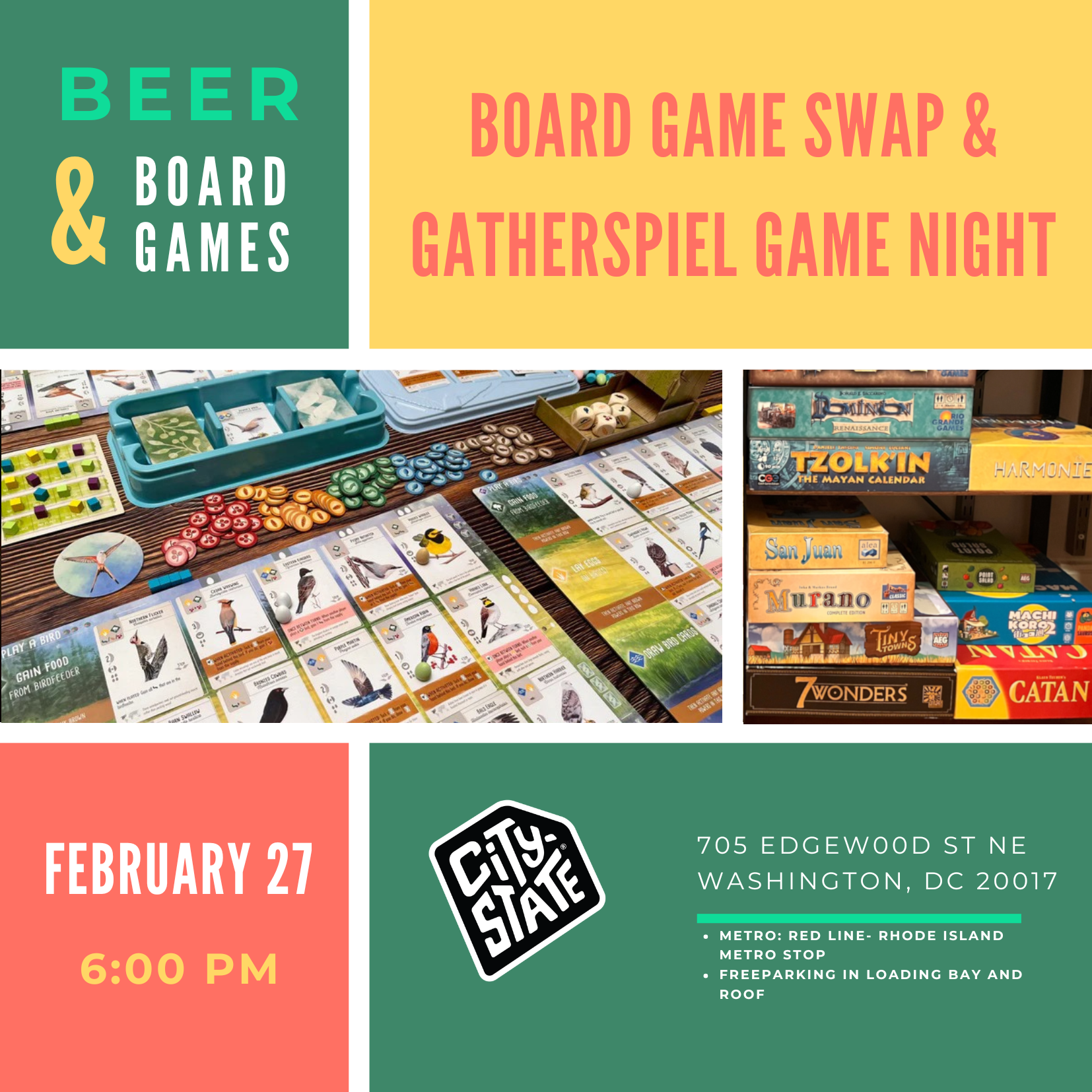 Beer &amp; Boardgames: Boardgame Swap &amp; Gatherspiel Game Night