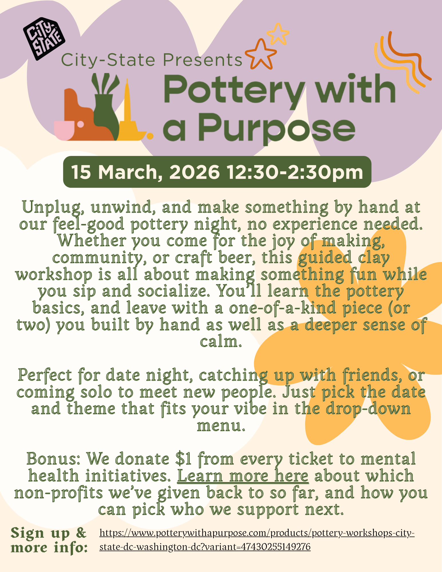 Pottery with a Purpose 