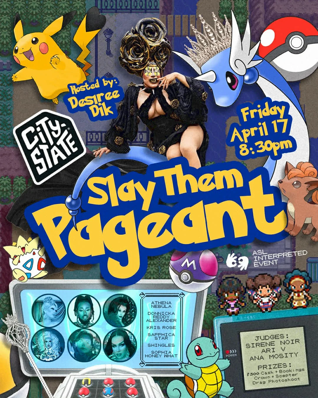 Desiree Dik Presents SLAY THEM PAGEANT