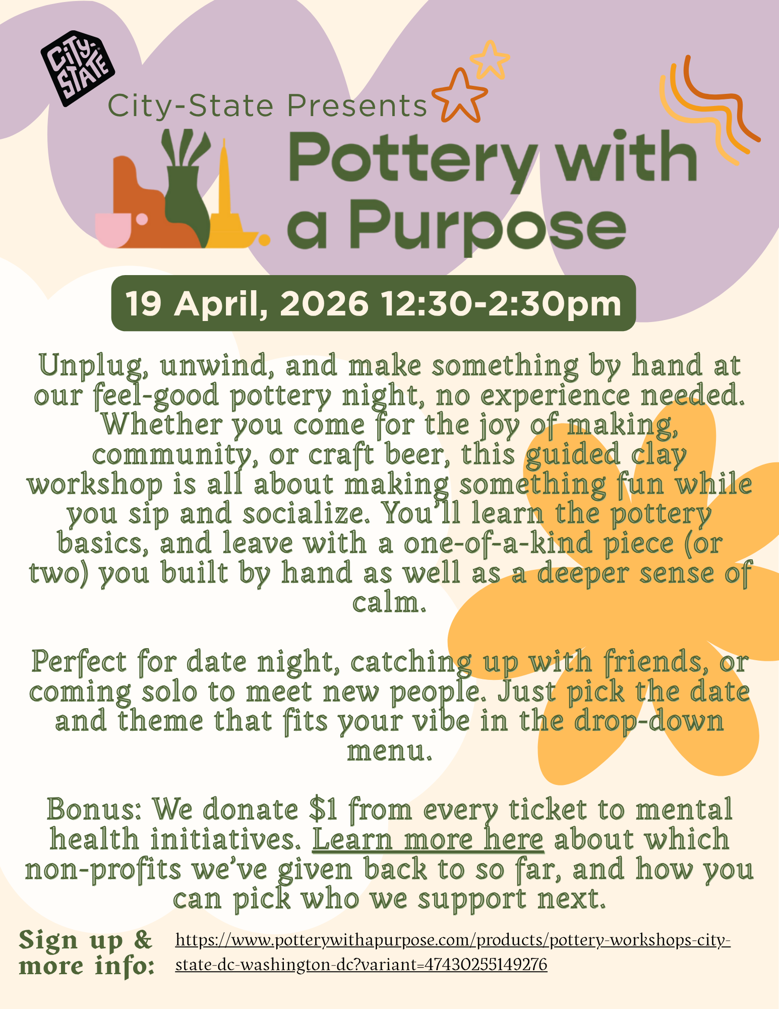 Sip n Sculpt w/ Potter With A Purpose