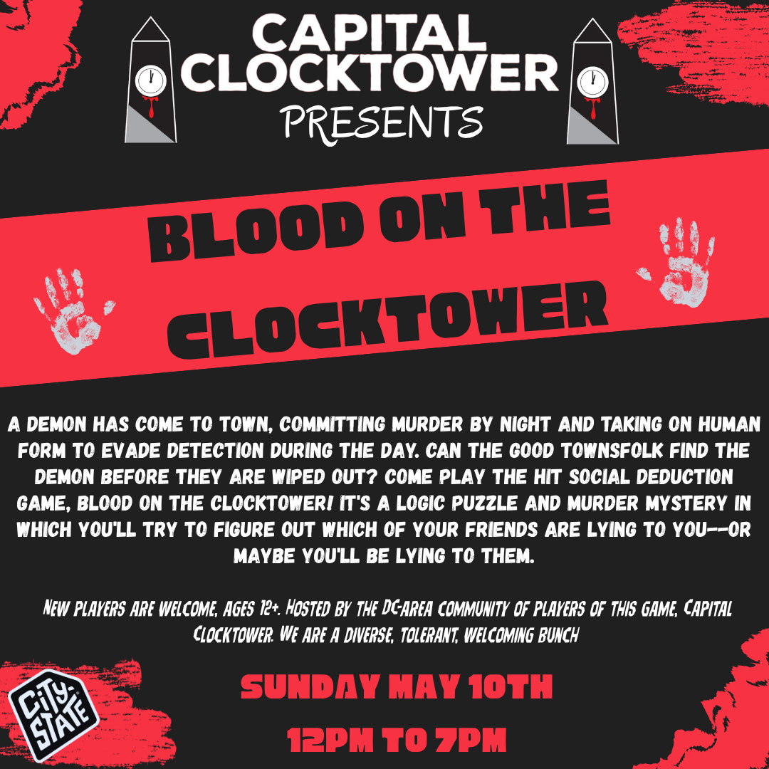 Capital Clocktower Presents - Blood on the Clocktower