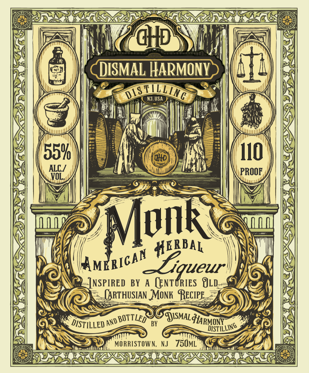 Monk - Alpine herbal liqueur