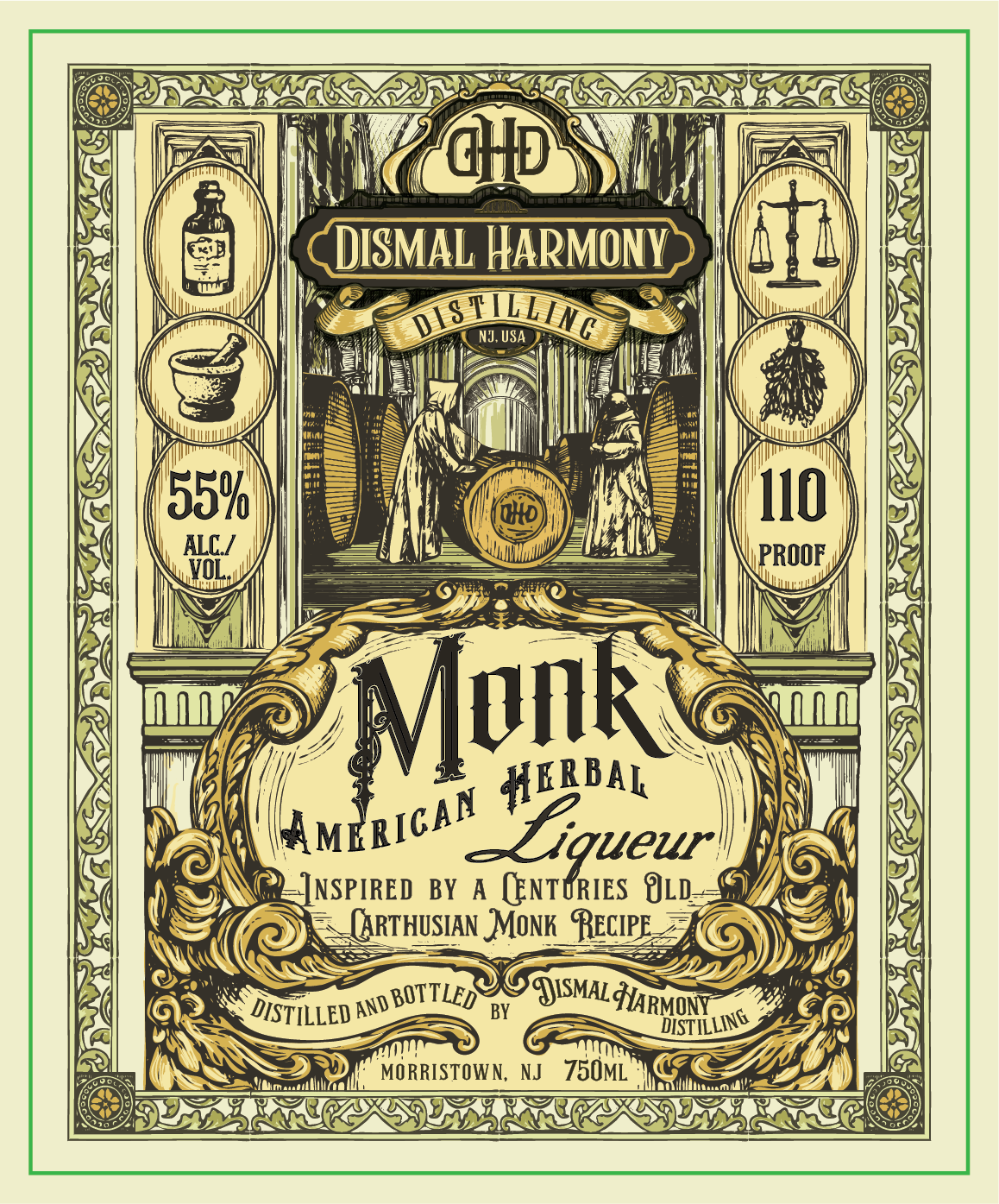 Monk - Alpine herbal liqueur