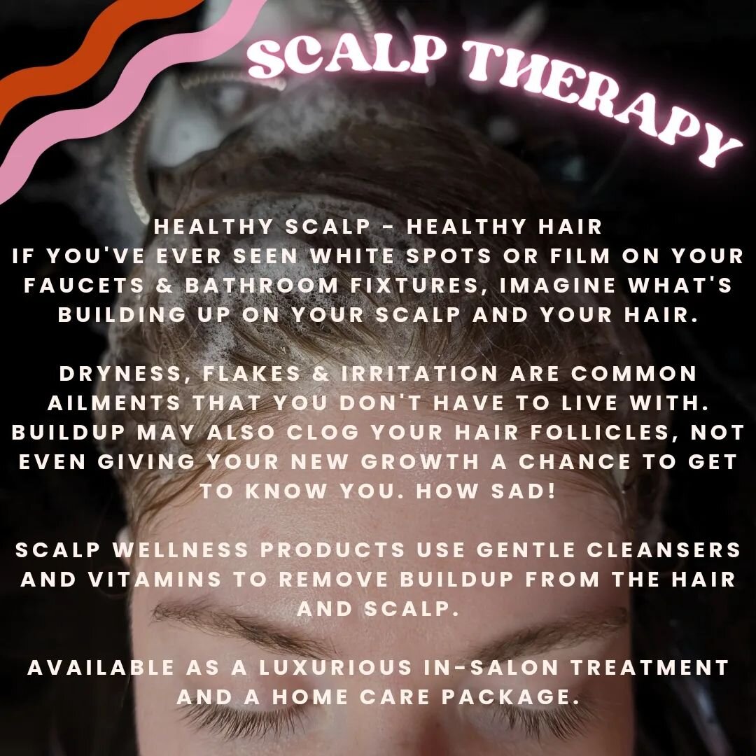 Flakey! Dry! Itchy! Sounds awful! You don't have to live like that! I offer a deep scalp cleansing treatment to rid you of these *annoying* issues and leave you fresh, flake free, and cleeeeean. Book online or send me a DM - everyone feels good after