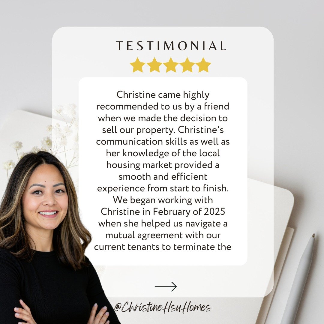 Thank you to my client for trusting me to guide them through selling their home! They are located overseas and I was able to prepare their home beautifully and navigate them through the market shift in 2025 seamlessly. 

As always, I am grateful for 