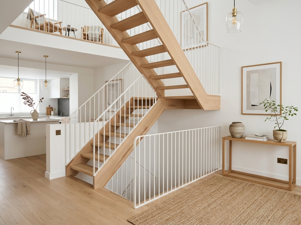 escalier moderne architectural