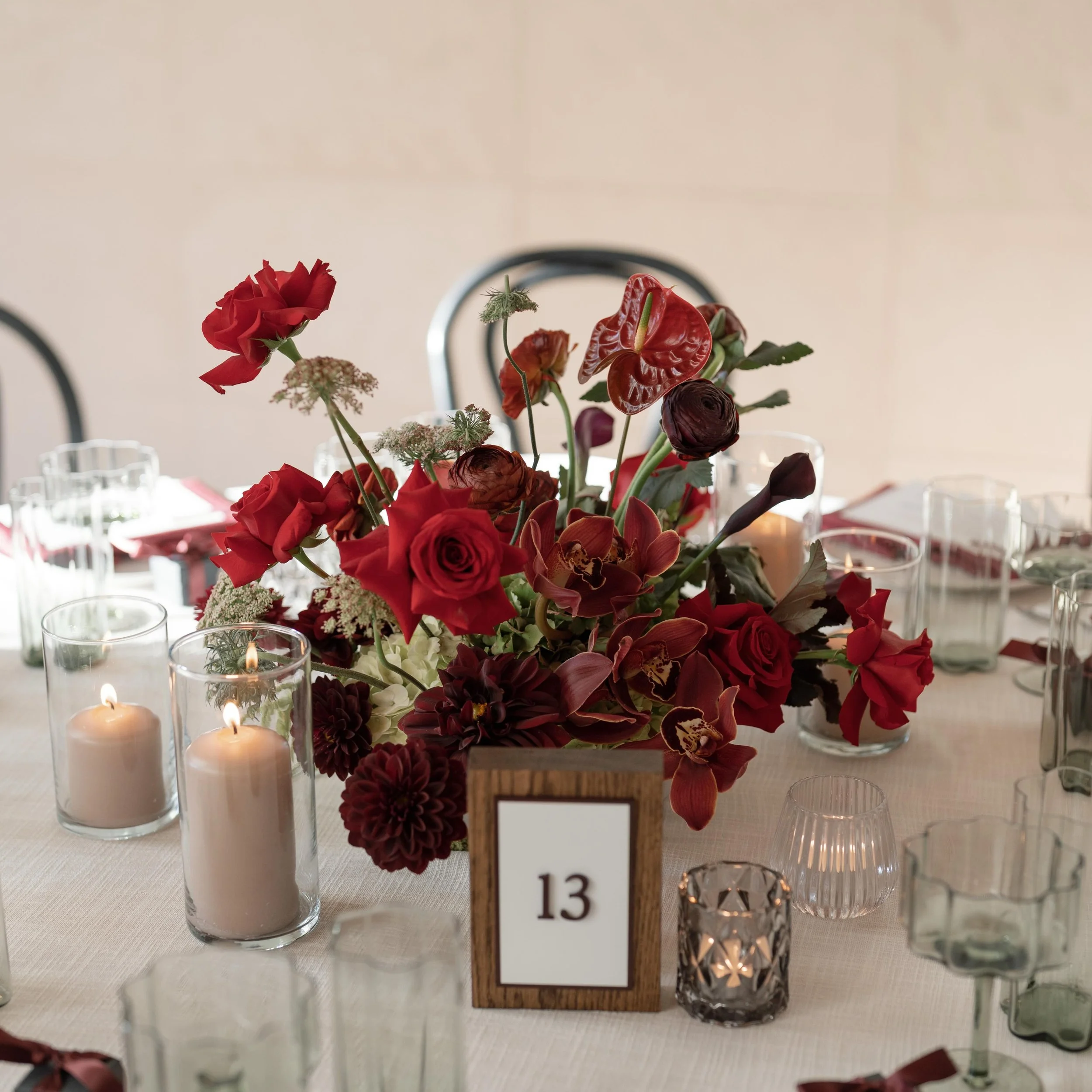 Having a moment with red
.
Venue: @grandgimeno
Catering &amp; Bar: @jayscatering
Planning &amp; Design: @fetelledesigns
Photography &amp; Videography: @sunandpeakstudios
Content Creation: @cupidcontentco
Florals: @joyofbloomflorals
Specialty Rentals 
