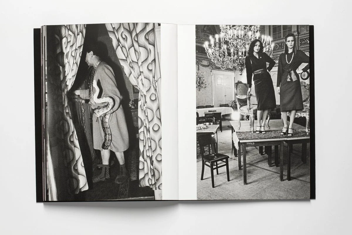 
The book Evokativ features photographs of Czech photographer Libuše Jarcovjáková taken between 1970 and 1989 in communist Prague, Czechoslovakia. Published by Untitled. 
