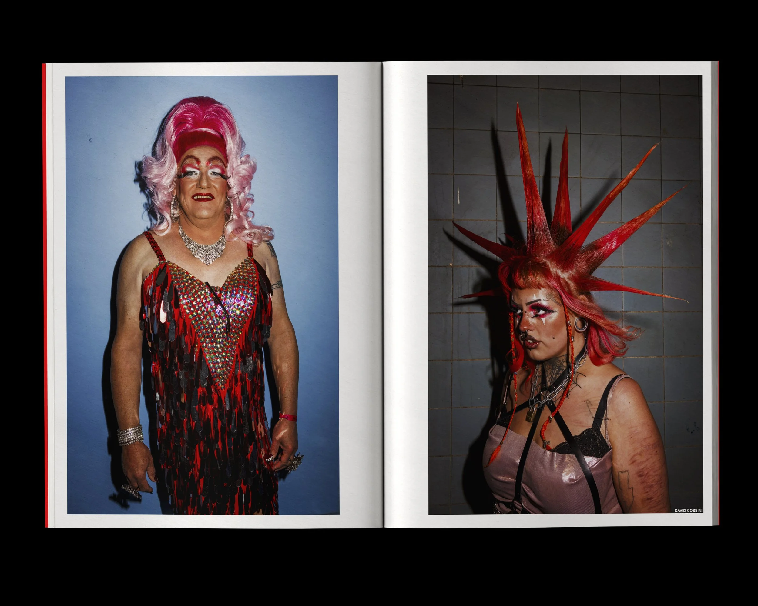 Revoke Zine na.01 FLASH inside spread showing contemporary street and documentary photography