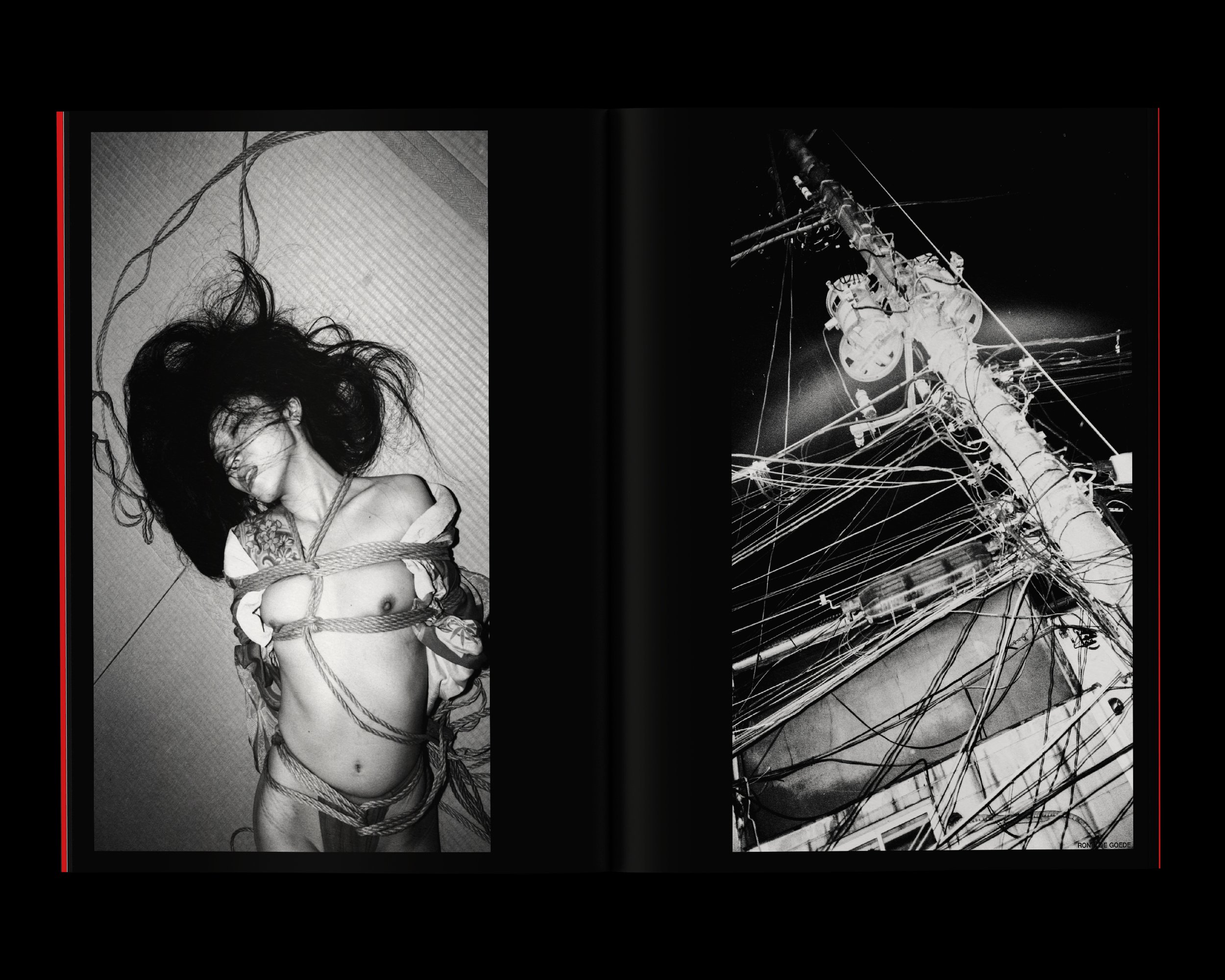 Revoke Zine na.01 FLASH inside spread showing contemporary street and documentary photography