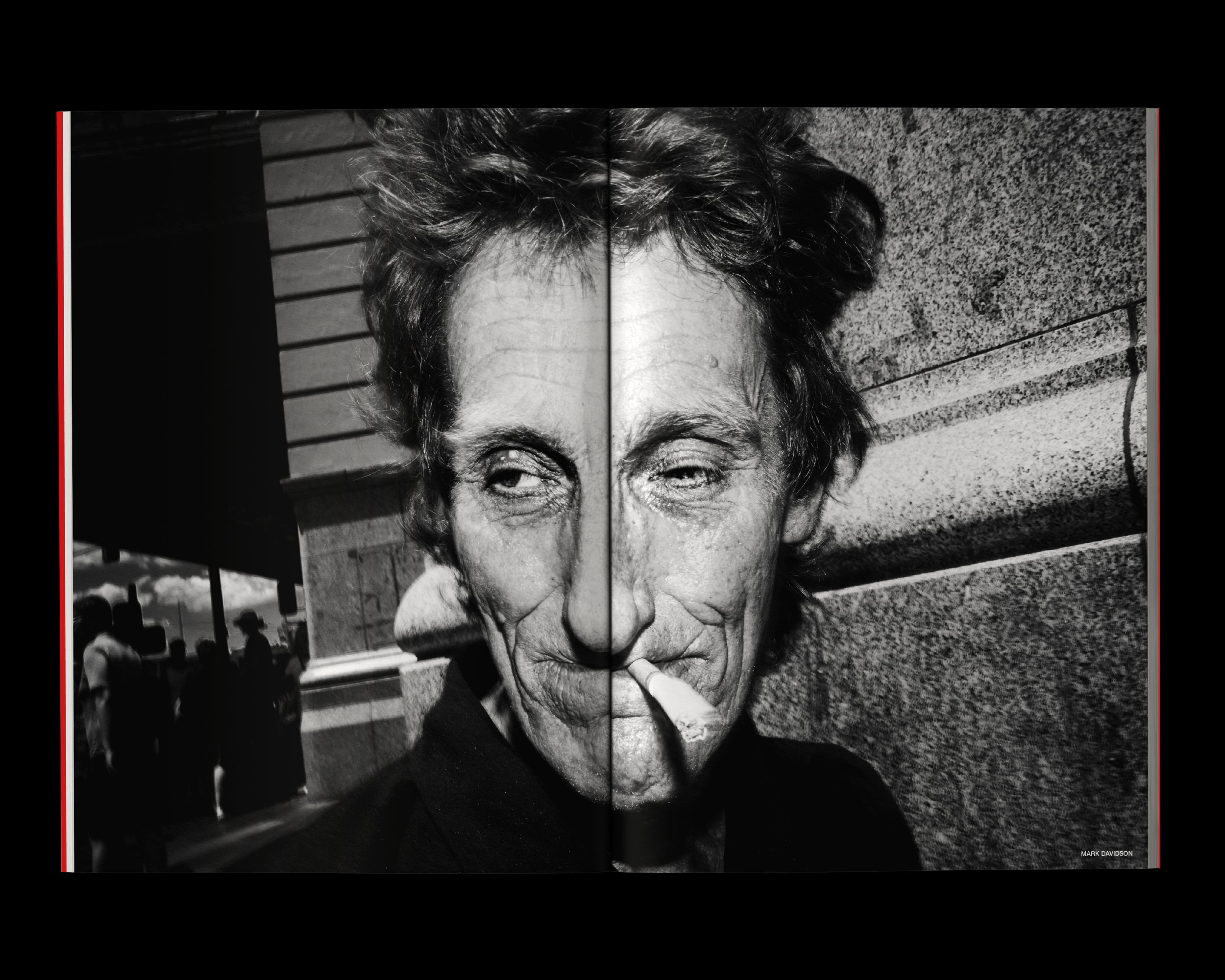 Revoke Zine na.01 FLASH inside spread showing contemporary street and documentary photography