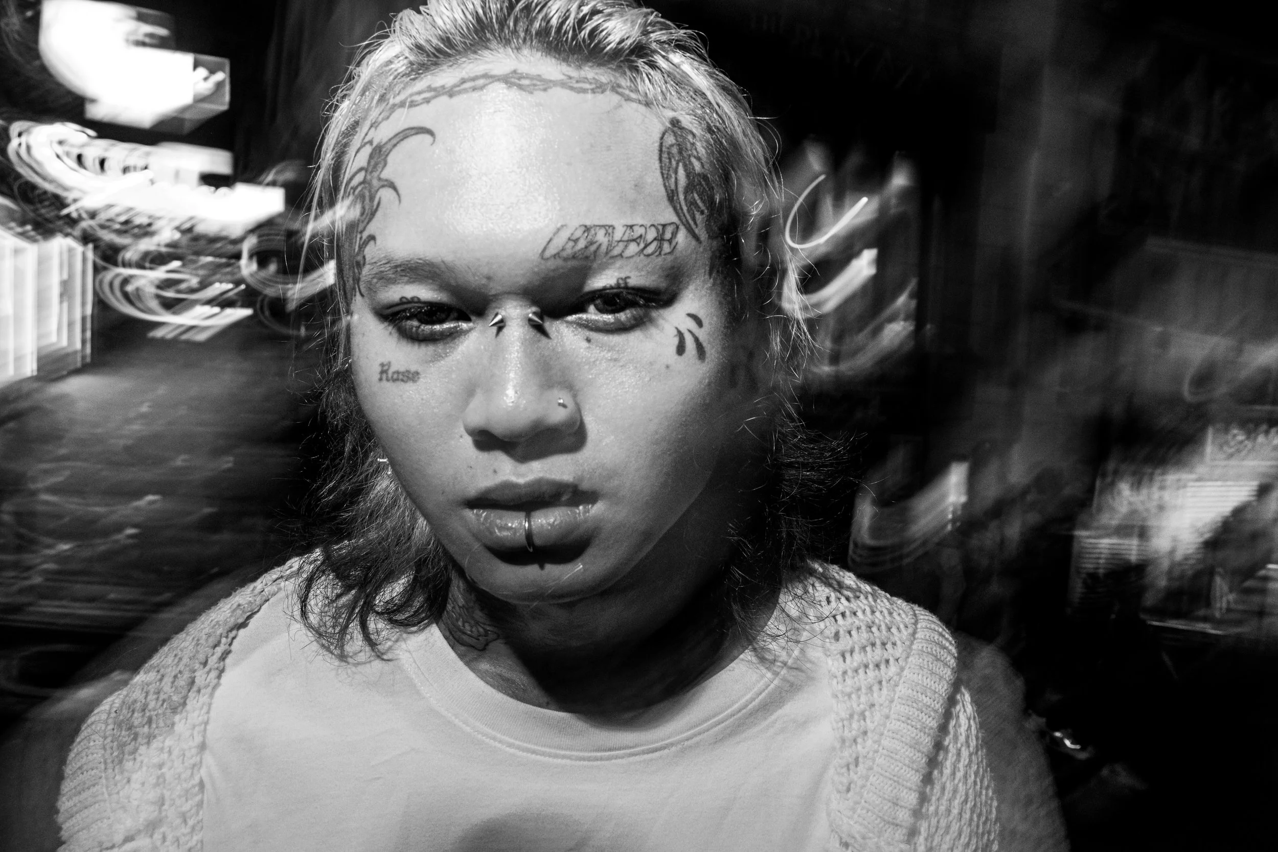 Revoke Zine na.01 FLASH inside spread showing contemporary street and documentary photography