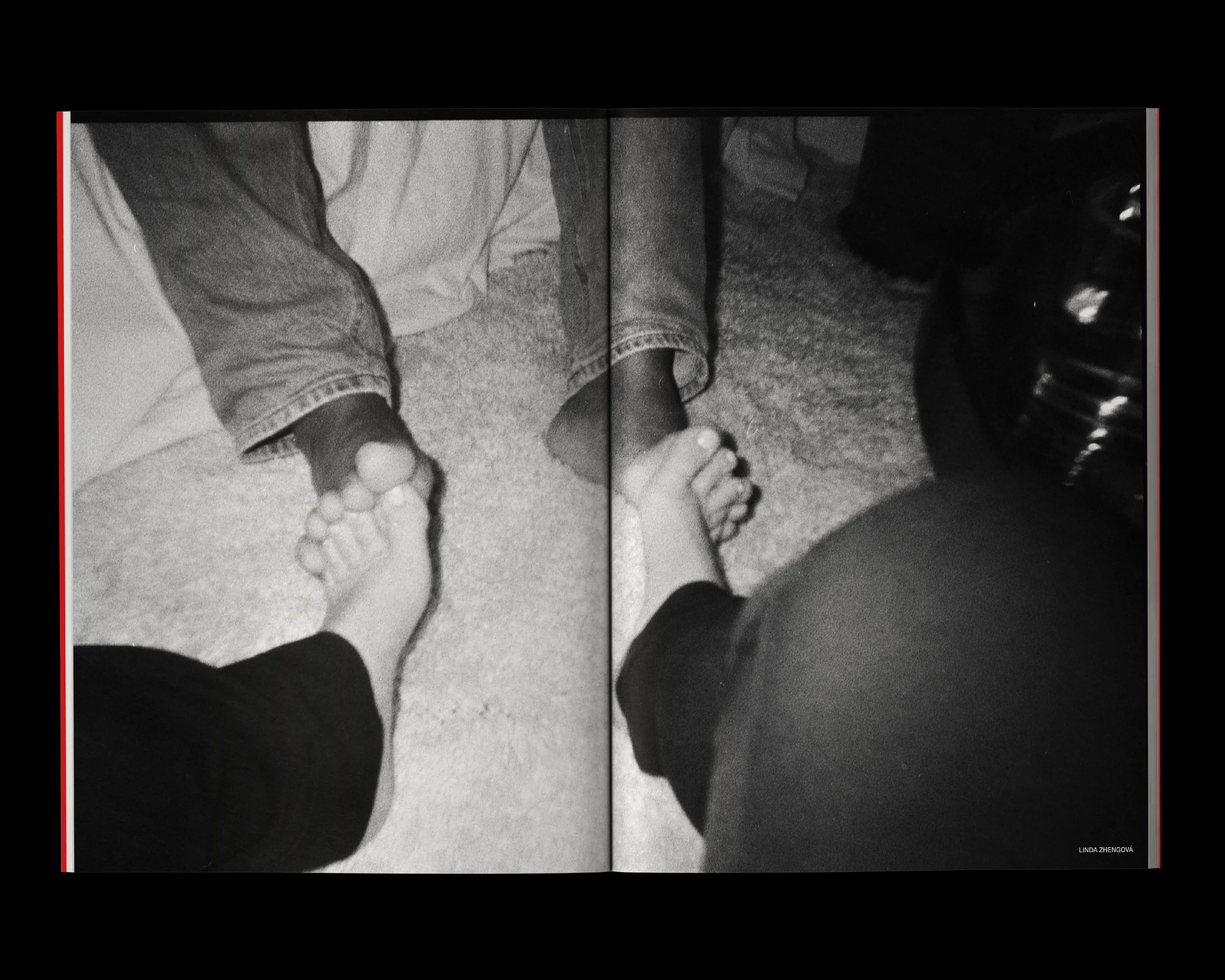 Revoke Zine na.01 FLASH inside spread showing contemporary street and documentary photography