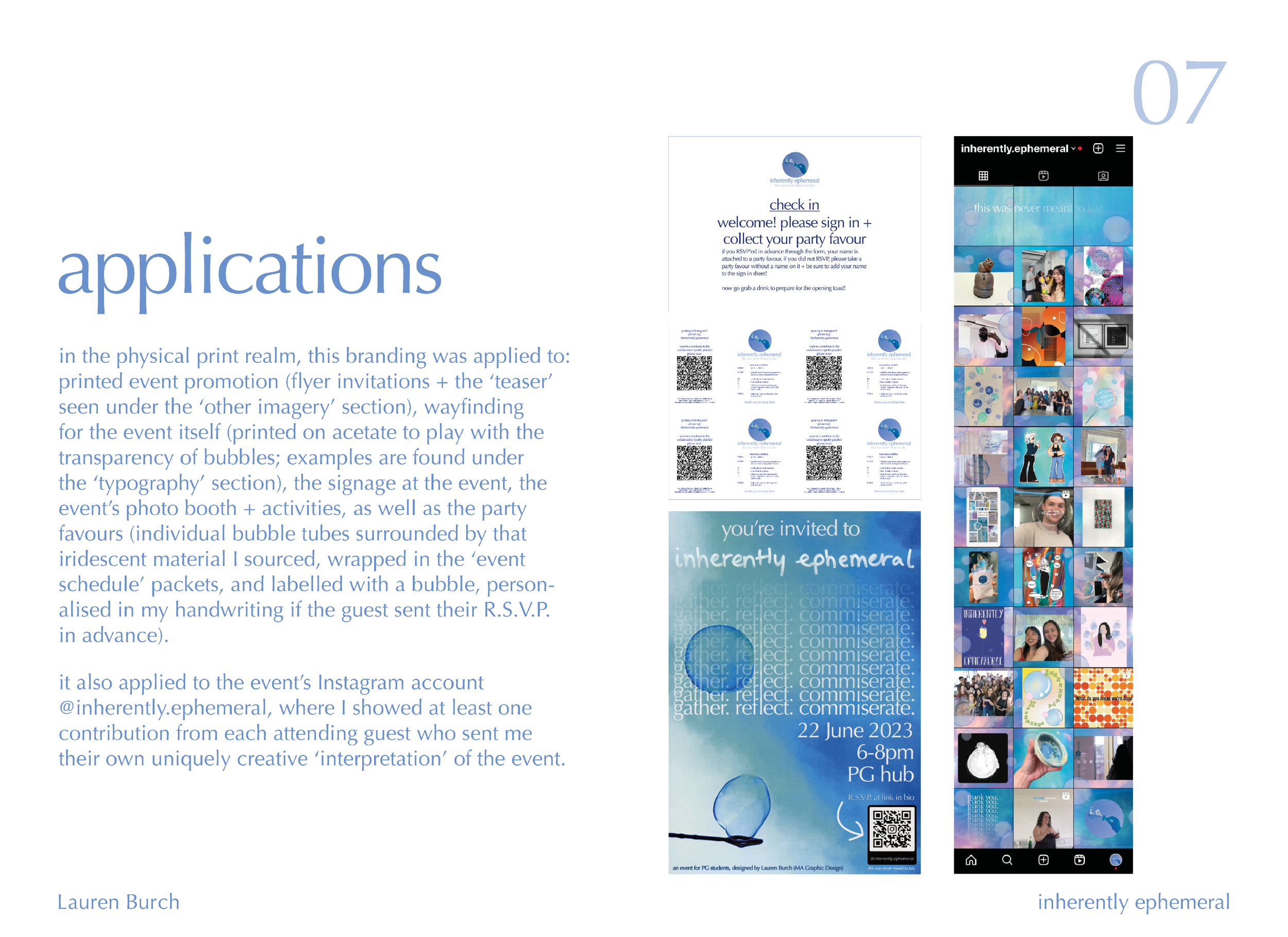 inherently ephemeral branding guidelines p. 13 applications.png