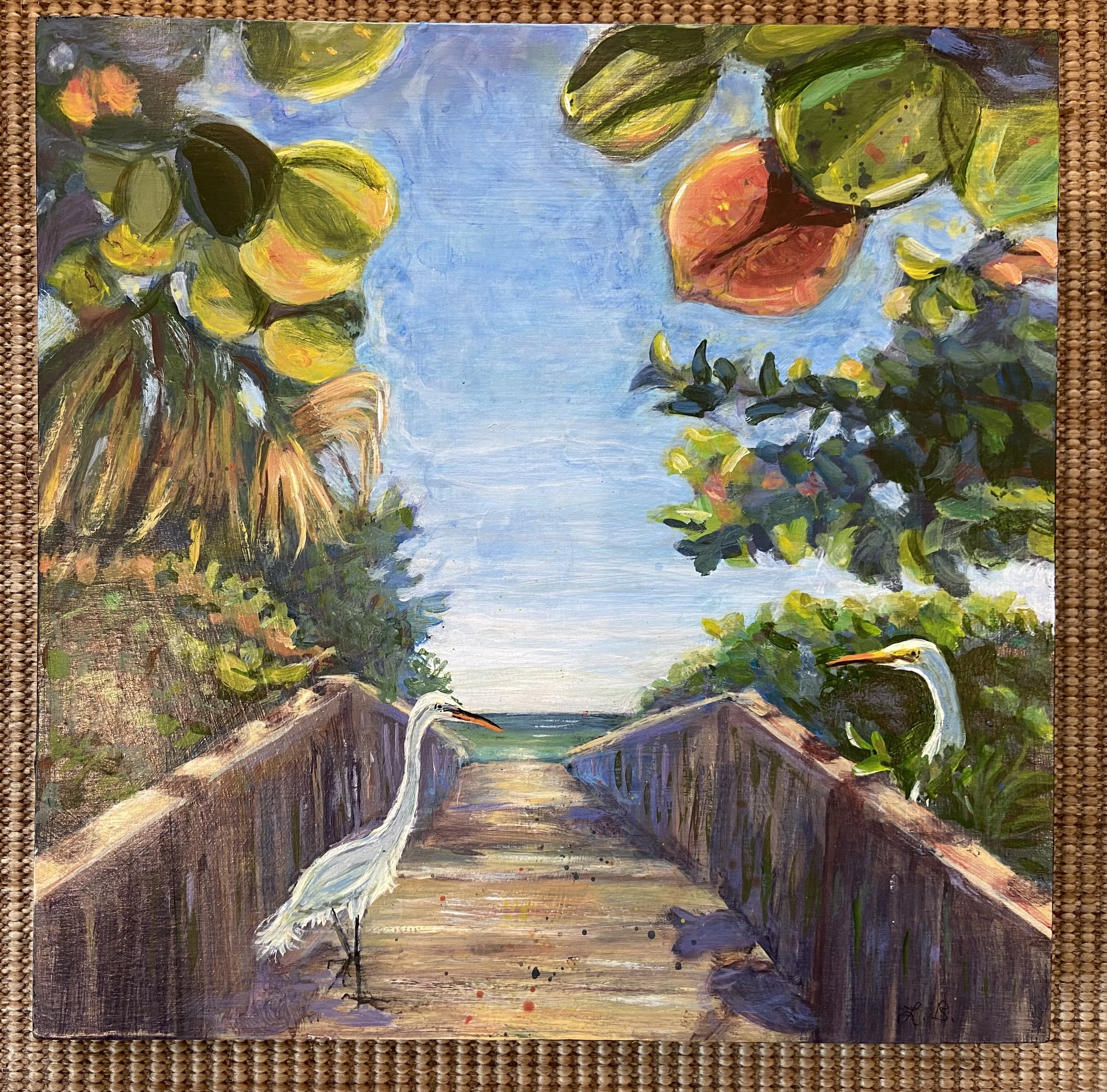 GRAPE LEAVES PATH