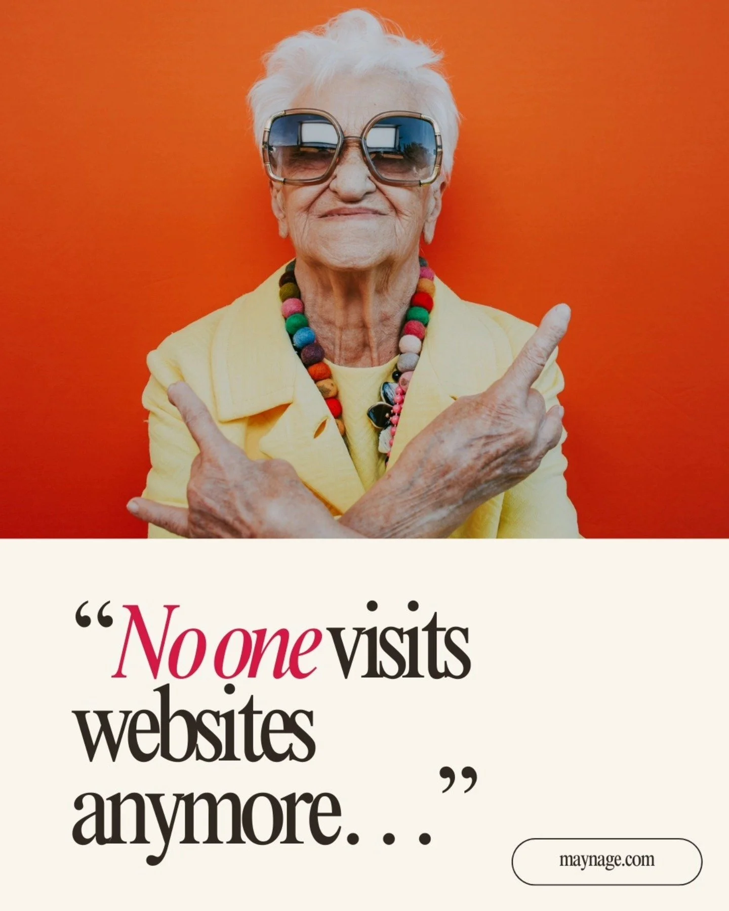 📉 &ldquo;Websites are dead.&rdquo;
📲 &ldquo;Everyone just checks Instagram.&rdquo;
👀 &ldquo;You don&rsquo;t need one if you&rsquo;re active on socials.&rdquo;

I hear this a lot. And here&rsquo;s why that thinking is holding your business back.

?