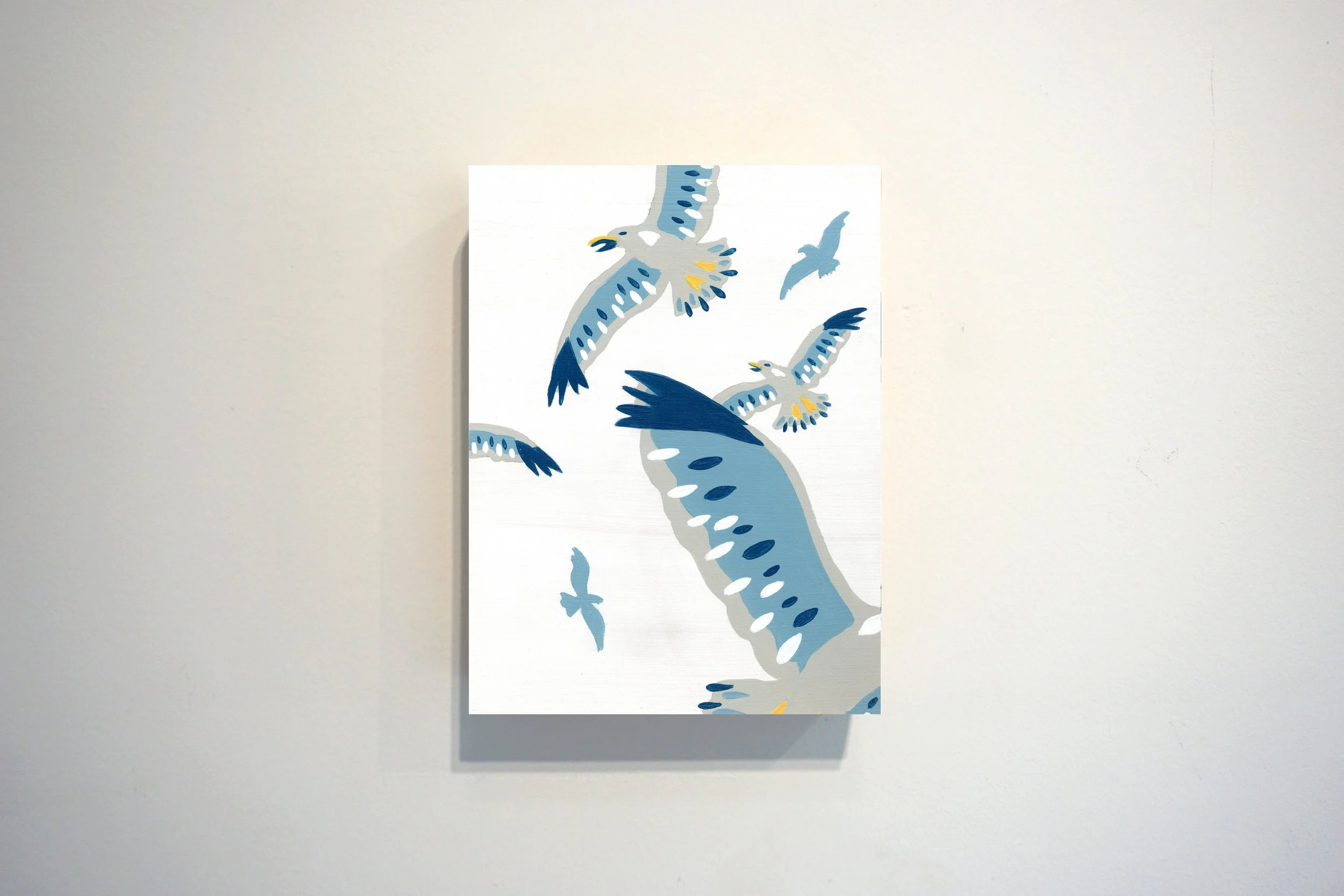 Gulls Up And Away - SOLD