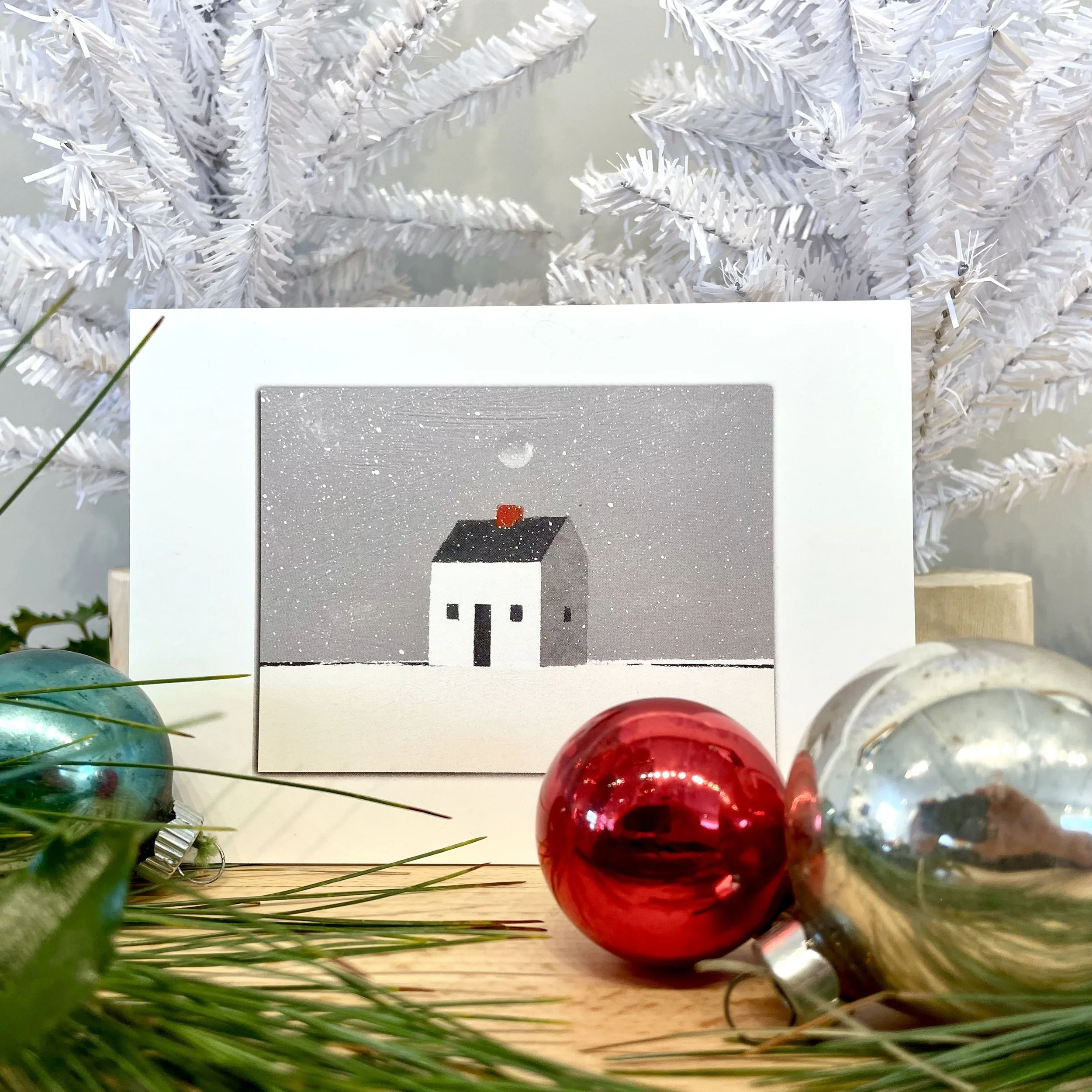 Snowy House Card Pack