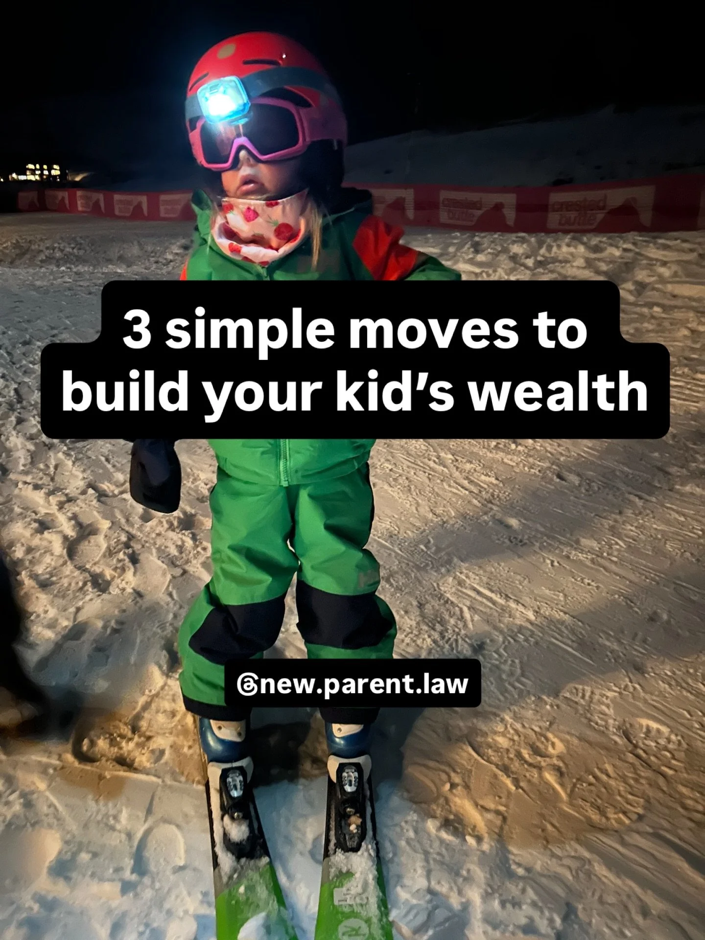 Three simple moves today = a stronger financial future for your kids 👇

1️⃣ Add your child as an authorized user on your credit card (hello, early credit history 👋) (make sure you have good credit, first!)
2️⃣ Open a 529 early to take advantage of 