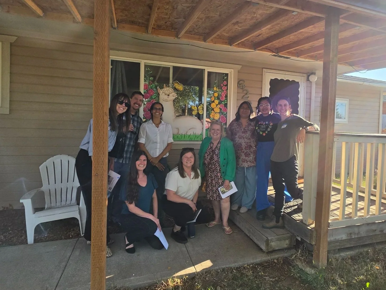 DELC tour group Klamath Falls