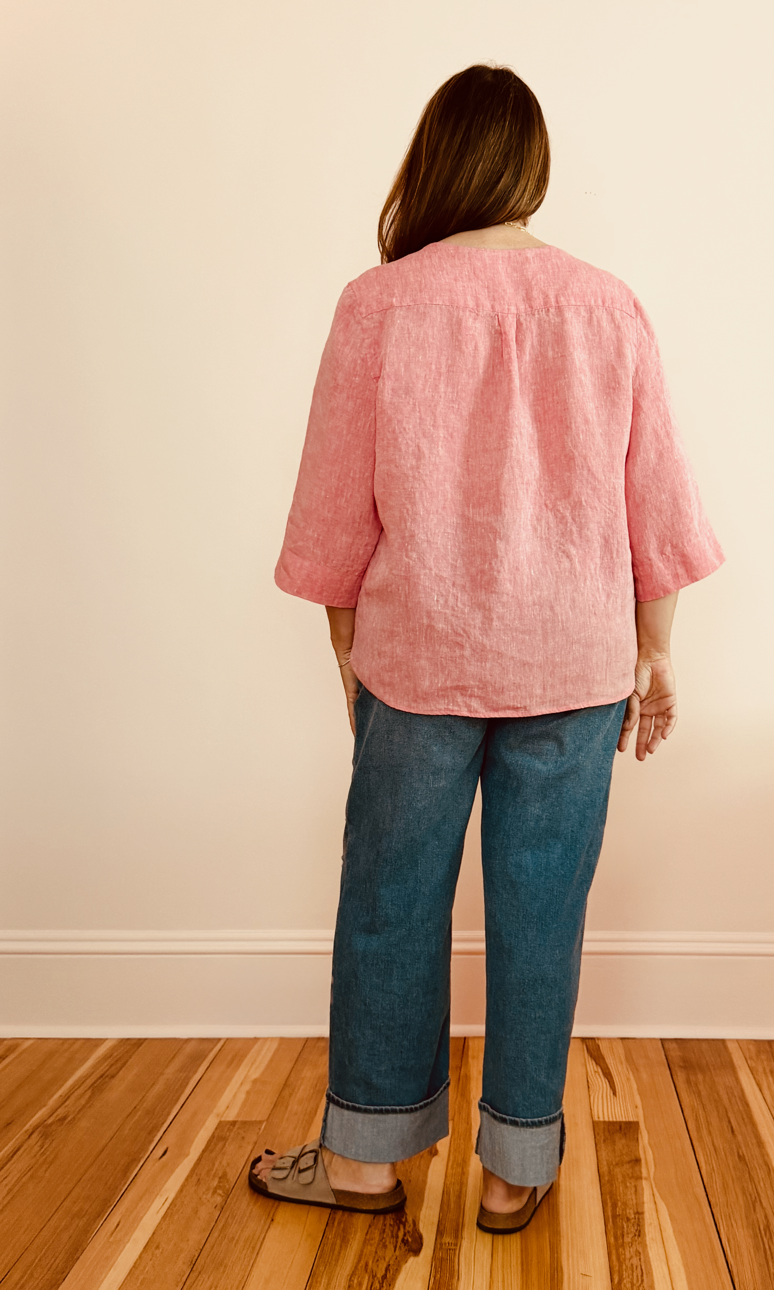 V Neck top pink Joanne back full (1).png
