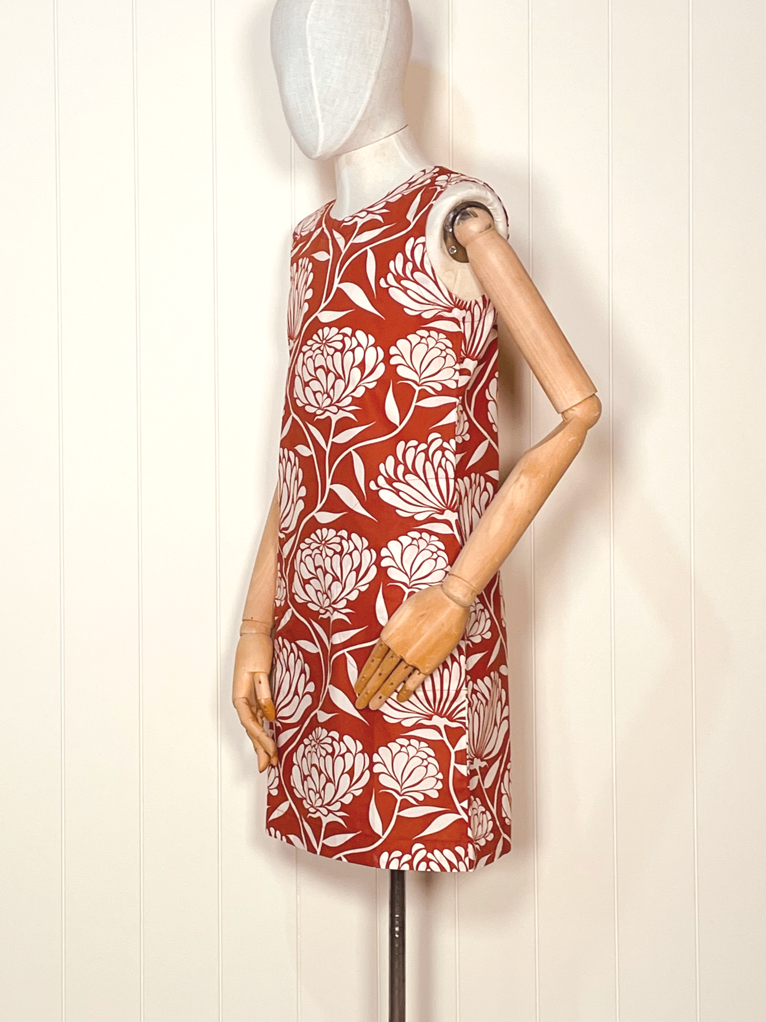 Shift Dress - Hydrangea Print