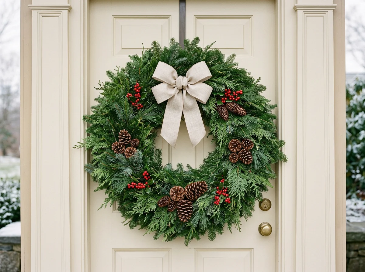 Statement Vermont Evergreen Wreath