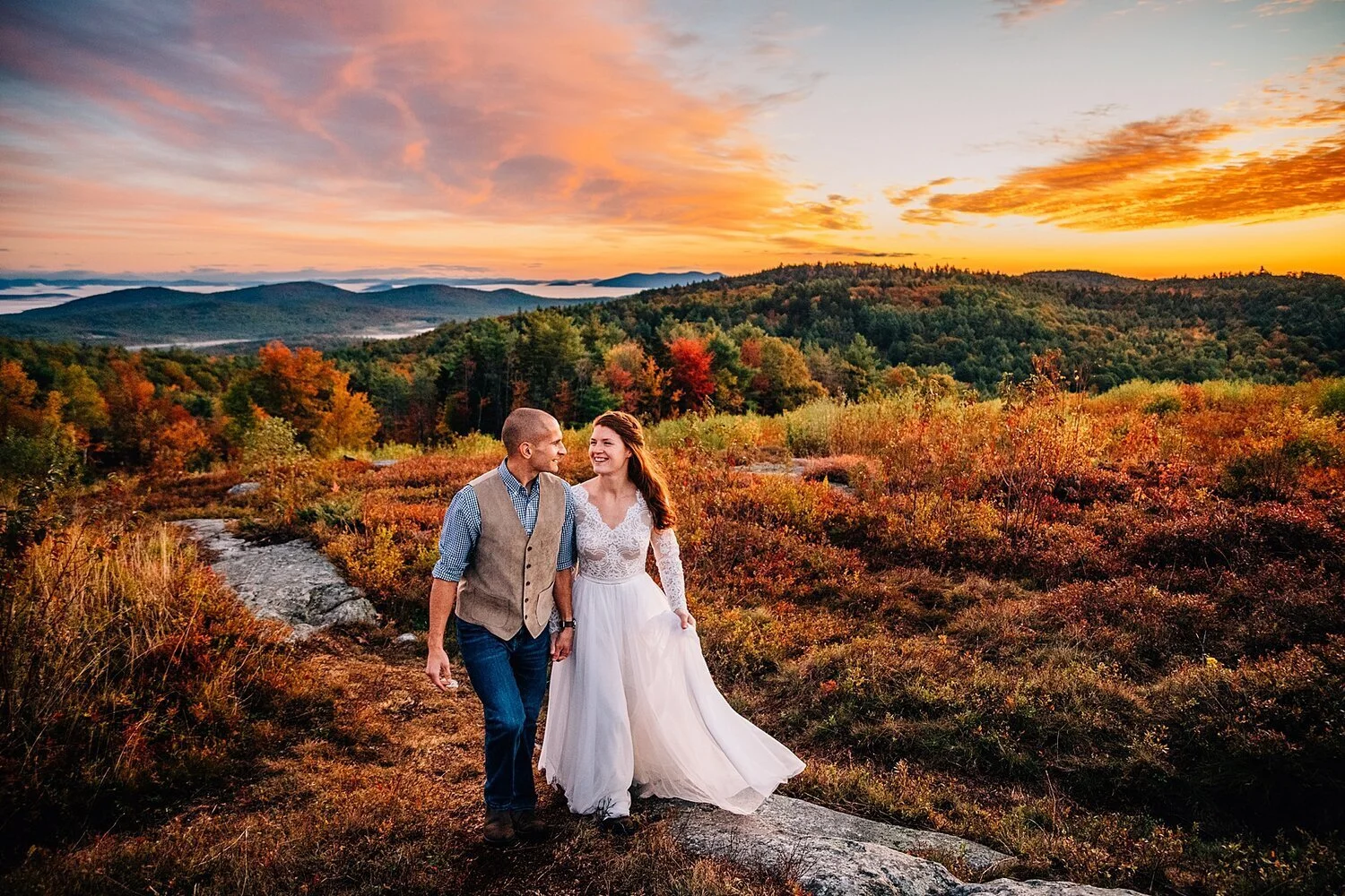 Casandra &amp; Romayn -  Eaton, NH
